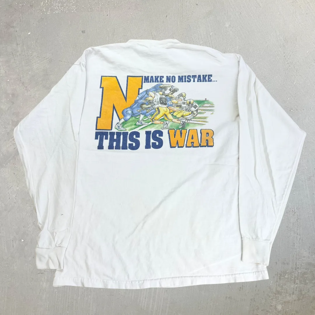 J- Vintage '98 East Army Navy Football College Made In USA Long Sleeve Tee - L sold by HG Vintage product image thumbnail 3