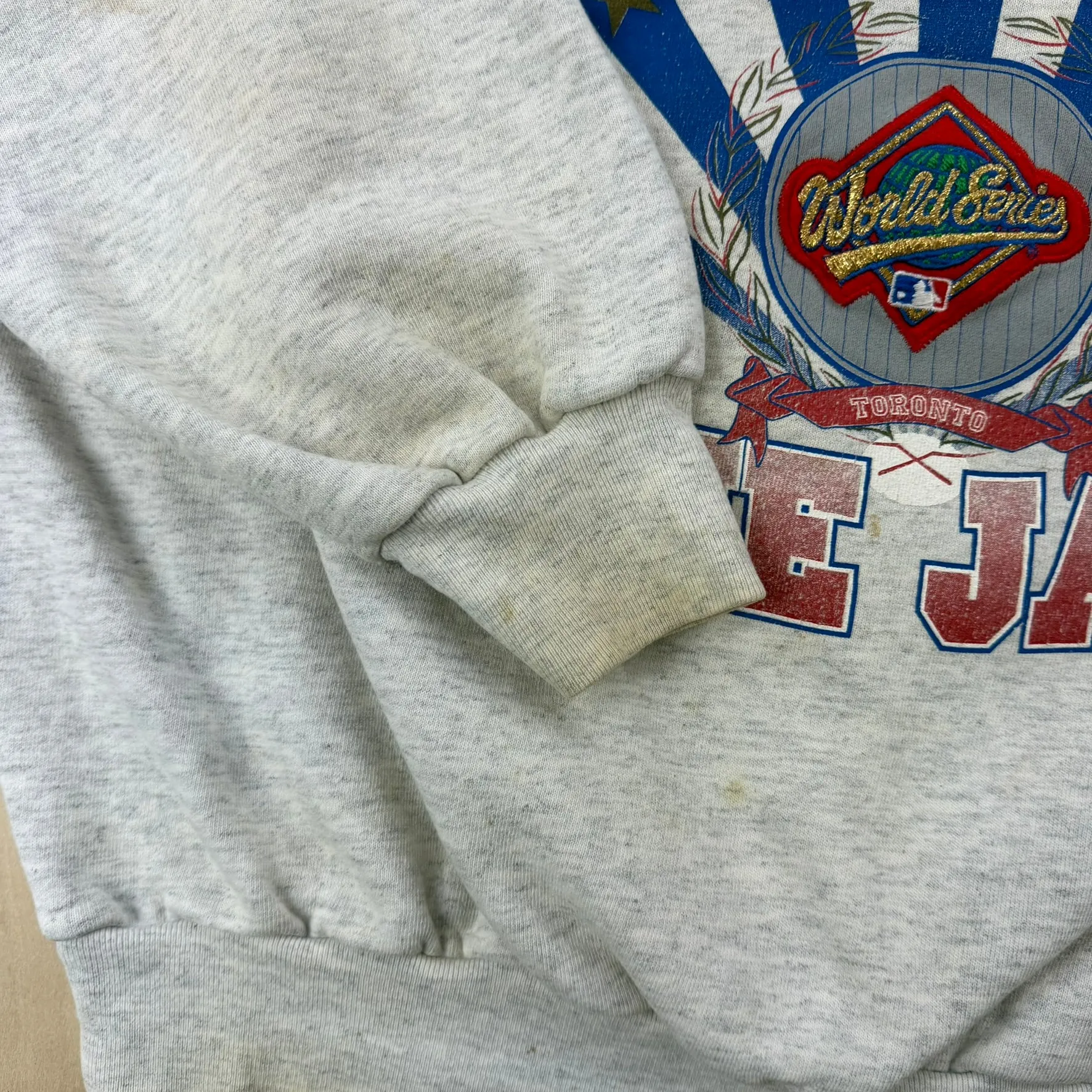 J- Vintage '93 Toronto Blue Jays World Champions MLB Crewneck - XL sold by HG Vintage product image thumbnail 5