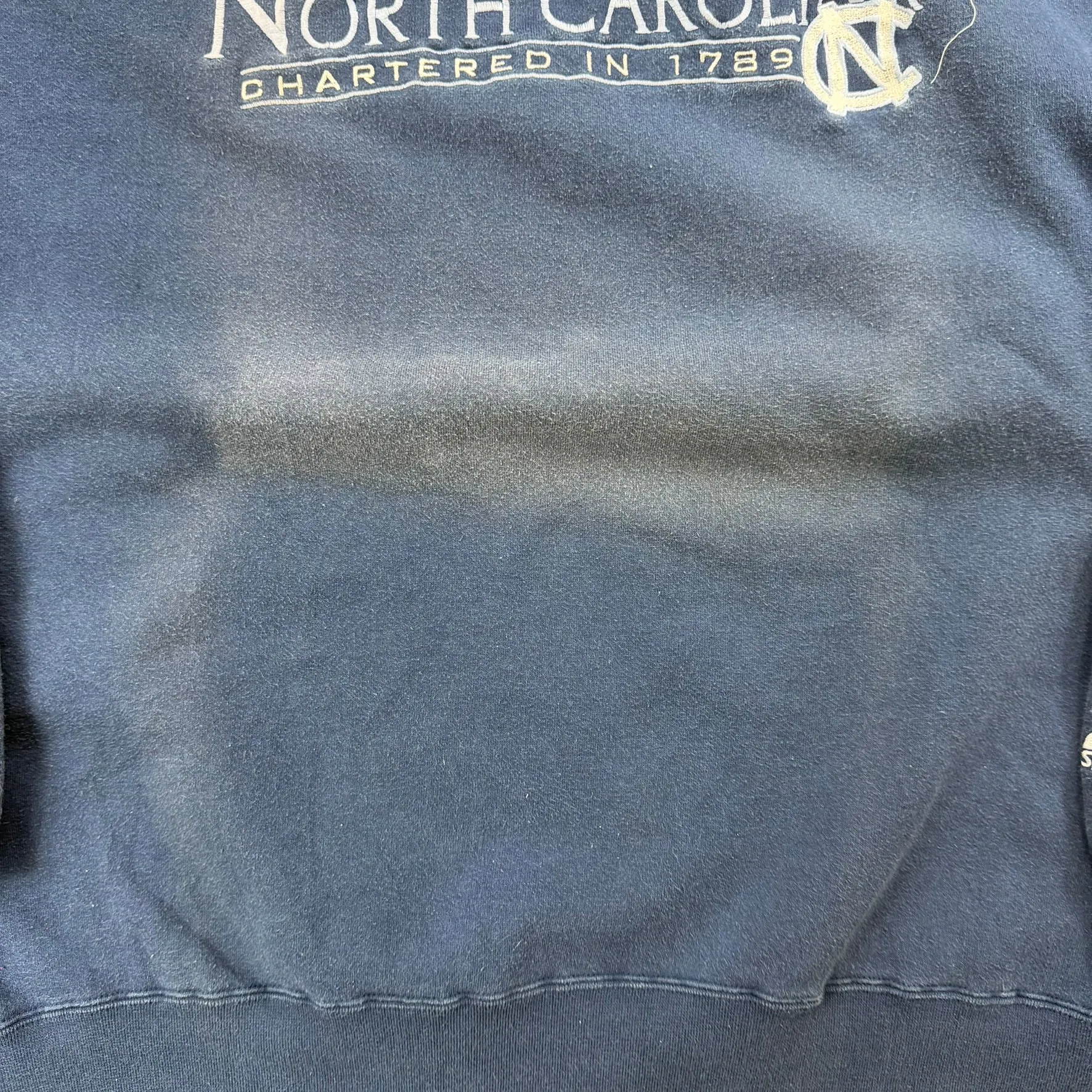J- Vintage University Of North Carolina Starter Embroidered Text Crewneck - XL sold by HG Vintage product image thumbnail 3