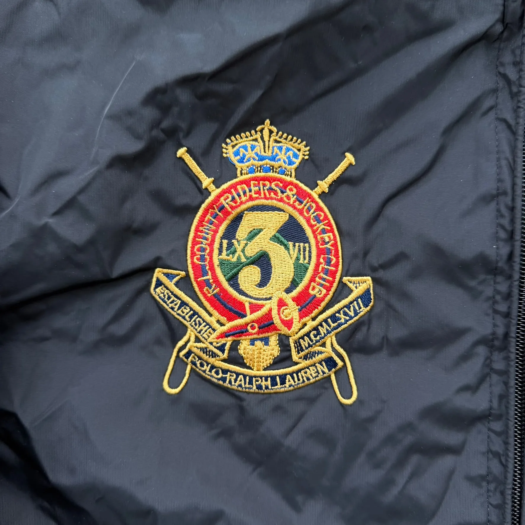 J- Vintage Polo Ralph Lauren Lightweight Bomber Jacket - L sold by HG Vintage product image thumbnail 3