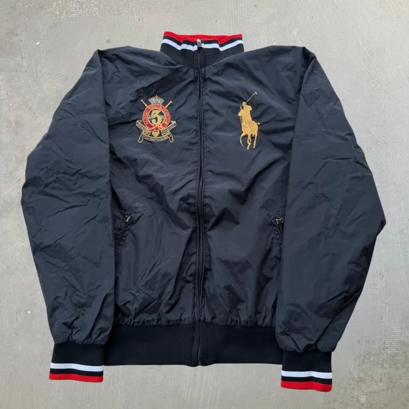 J- Vintage Polo Ralph Lauren Lightweight Bomber Jacket - L made by HG Vintage