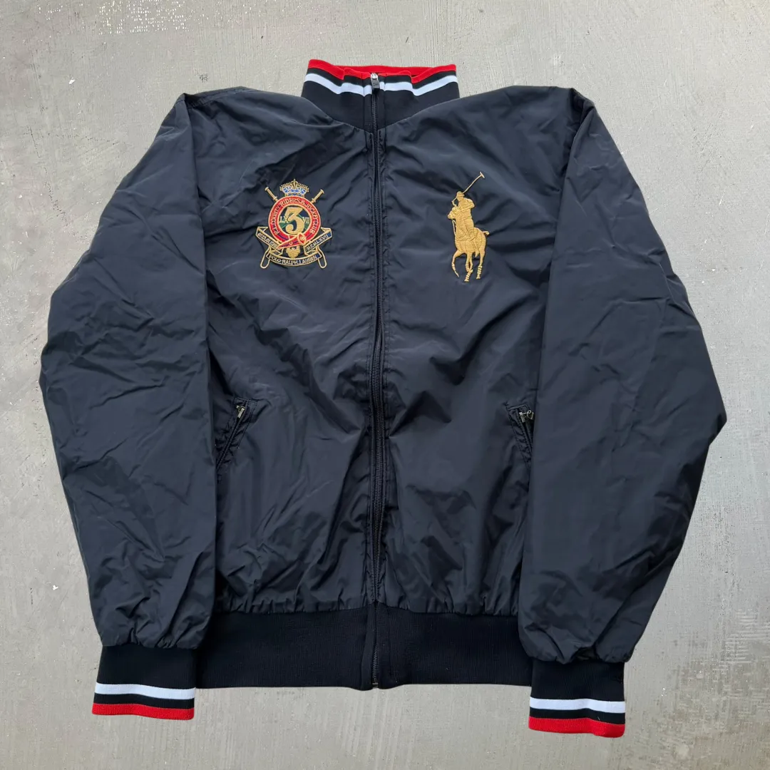 J- Vintage Polo Ralph Lauren Lightweight Bomber Jacket - L sold by HG Vintage