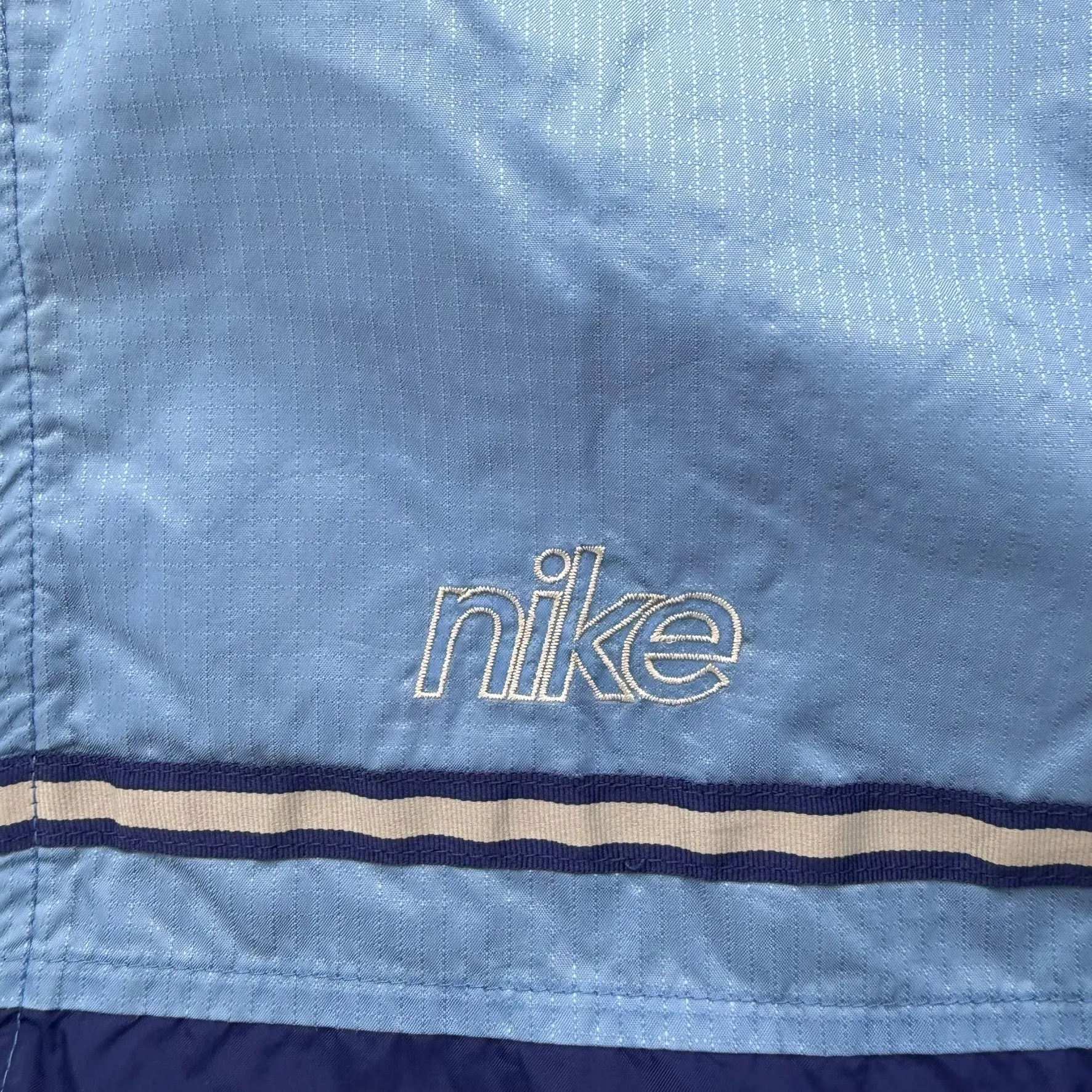J- Vintage Nike Embroidered Text Zip Up Lightweight Jacket - M sold by HG Vintage product image thumbnail 2