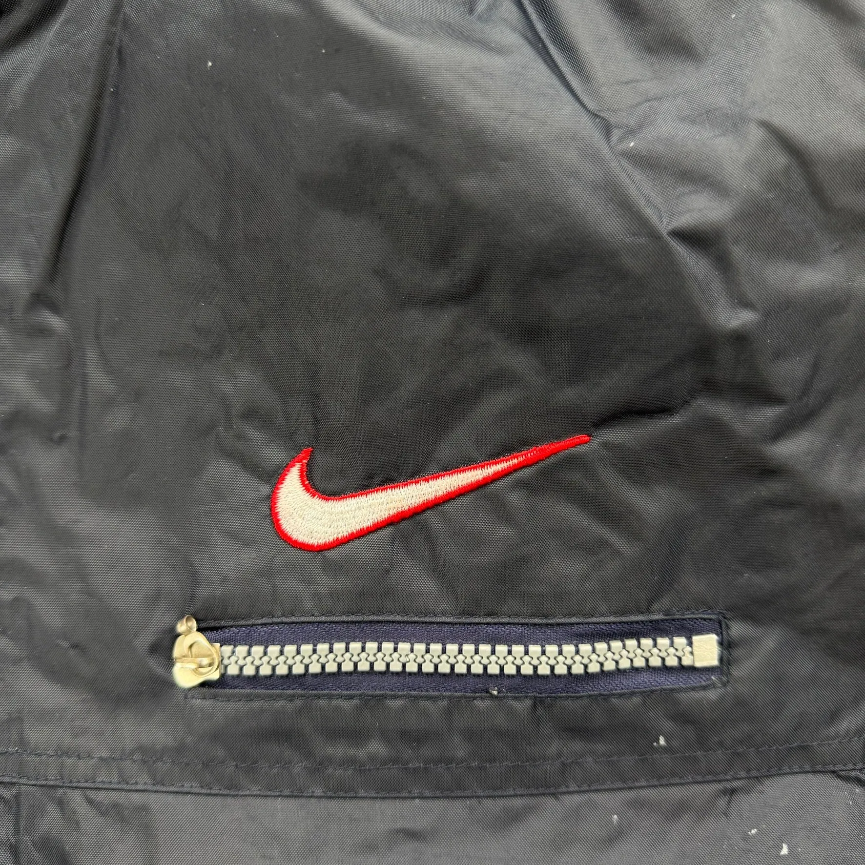 J- Vintage Nike Embroidered Swoosh Zip Up Vest - L sold by HG Vintage product image thumbnail 2