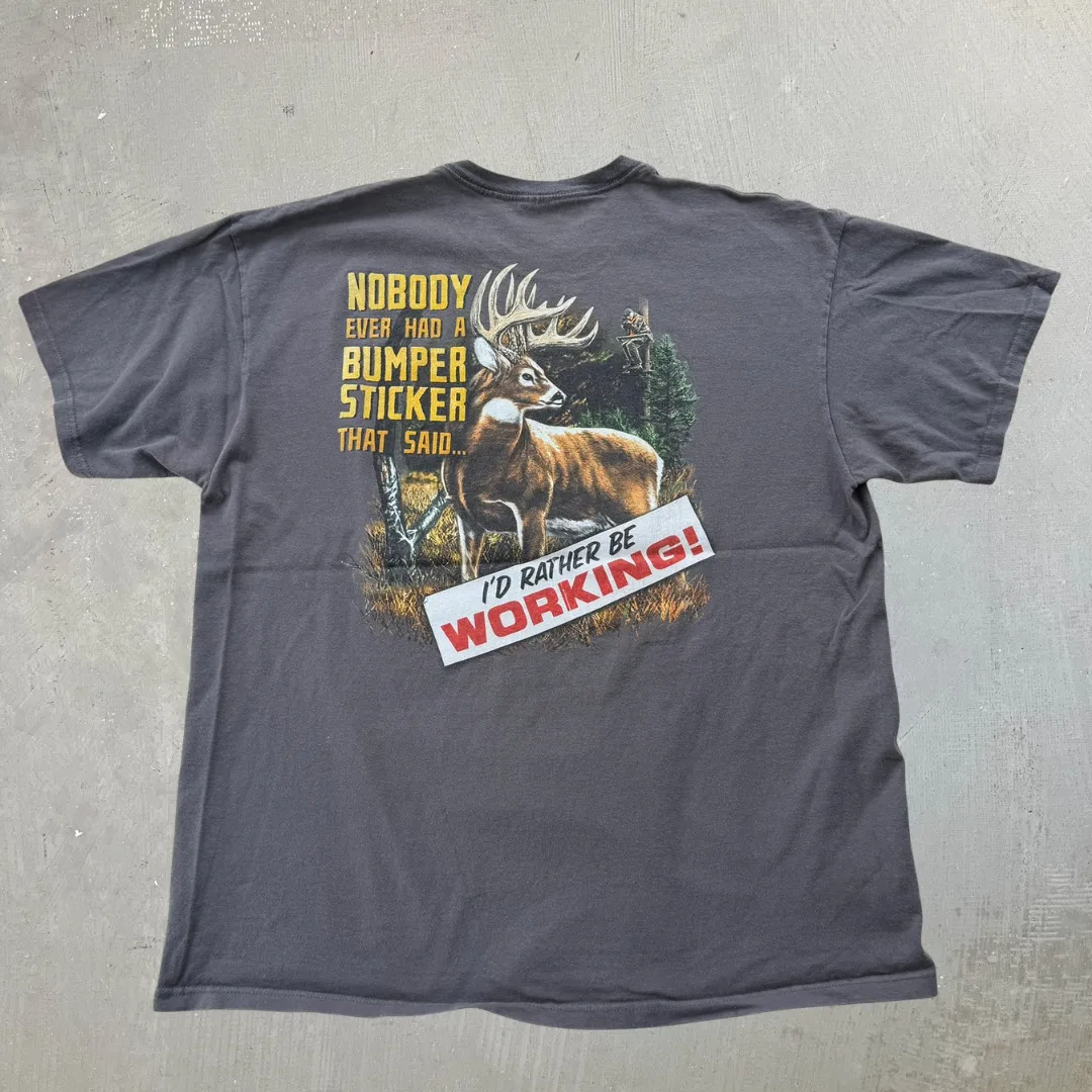 J- Vintage '11 Buckwear Bumper Sticker Graphic Tee - XL sold by HG Vintage product image thumbnail 3