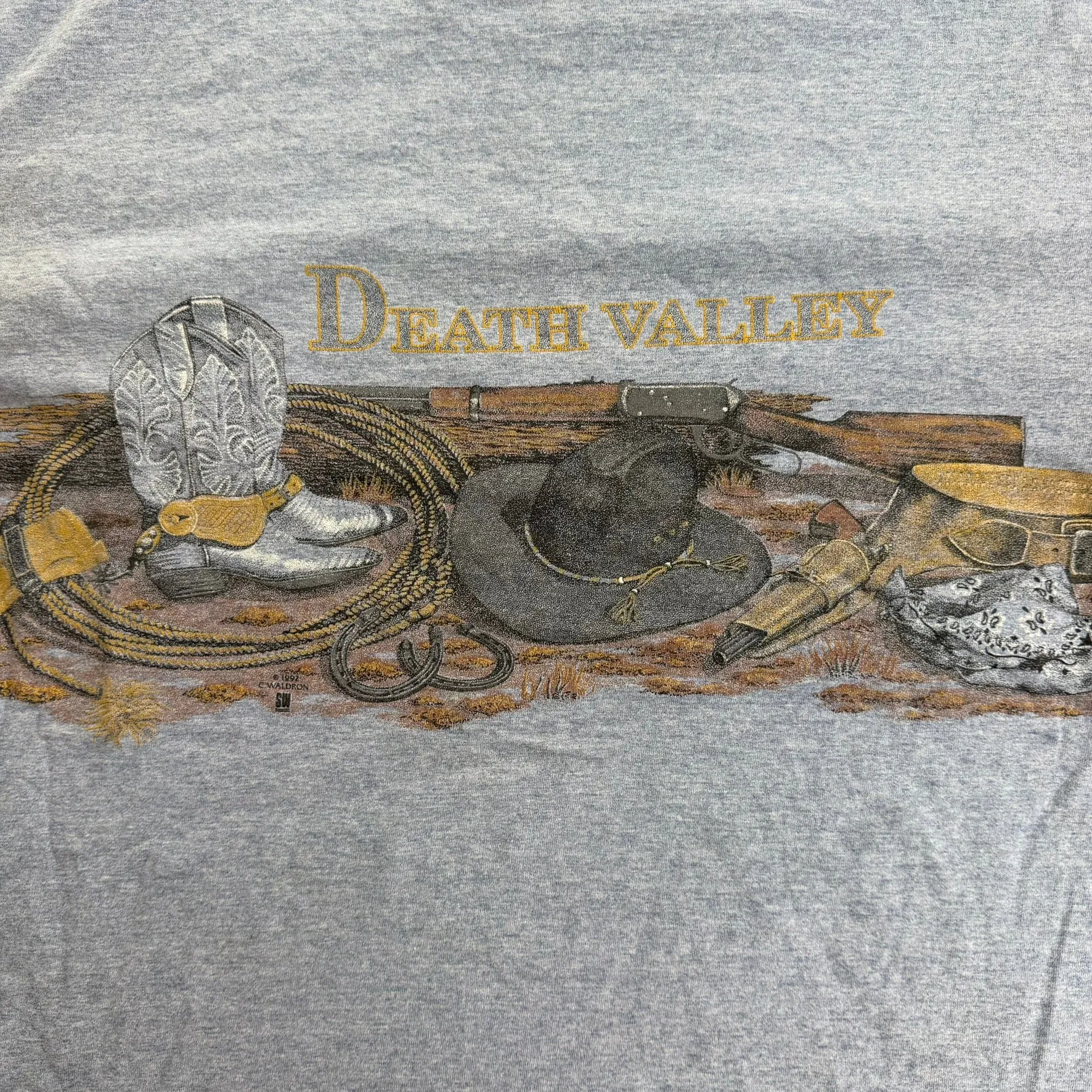 J- Vintage '92 Death Valley Graphic Single Stitch Tee - XL sold by HG Vintage product image thumbnail 2