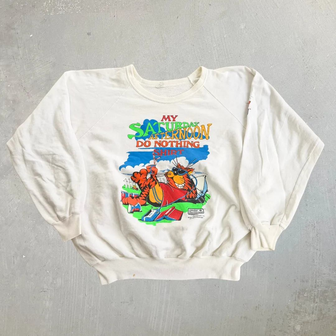 J- Vintage '88 Chester Chesterfield Saturday Do Nothing Shirt Crewneck - XL sold by HG Vintage
