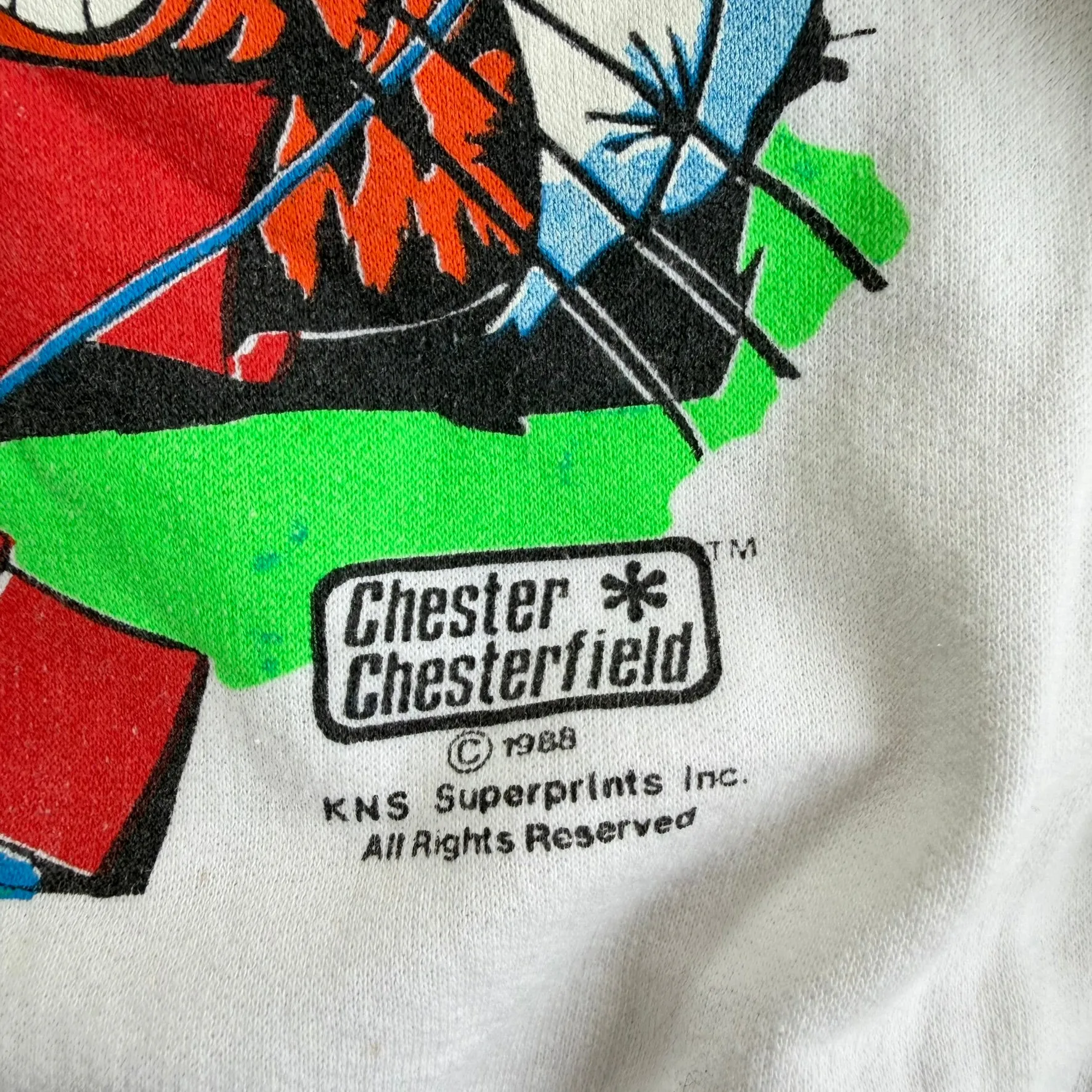 J- Vintage '88 Chester Chesterfield Saturday Do Nothing Shirt Crewneck - XL sold by HG Vintage product image thumbnail 3