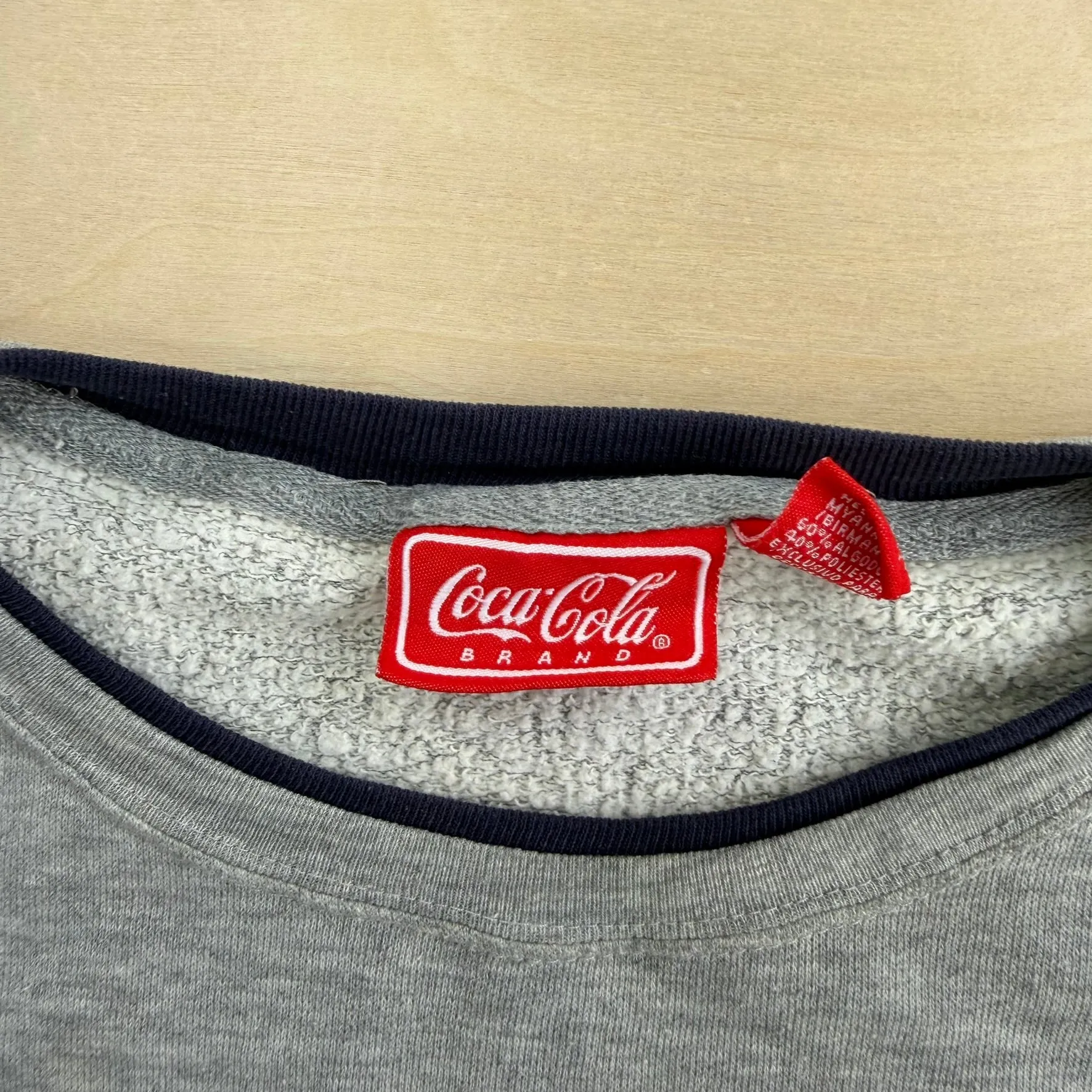 J- Vintage Coca Cola Embroidered Polar Bear & Text Crewneck - L sold by HG Vintage product image thumbnail 4