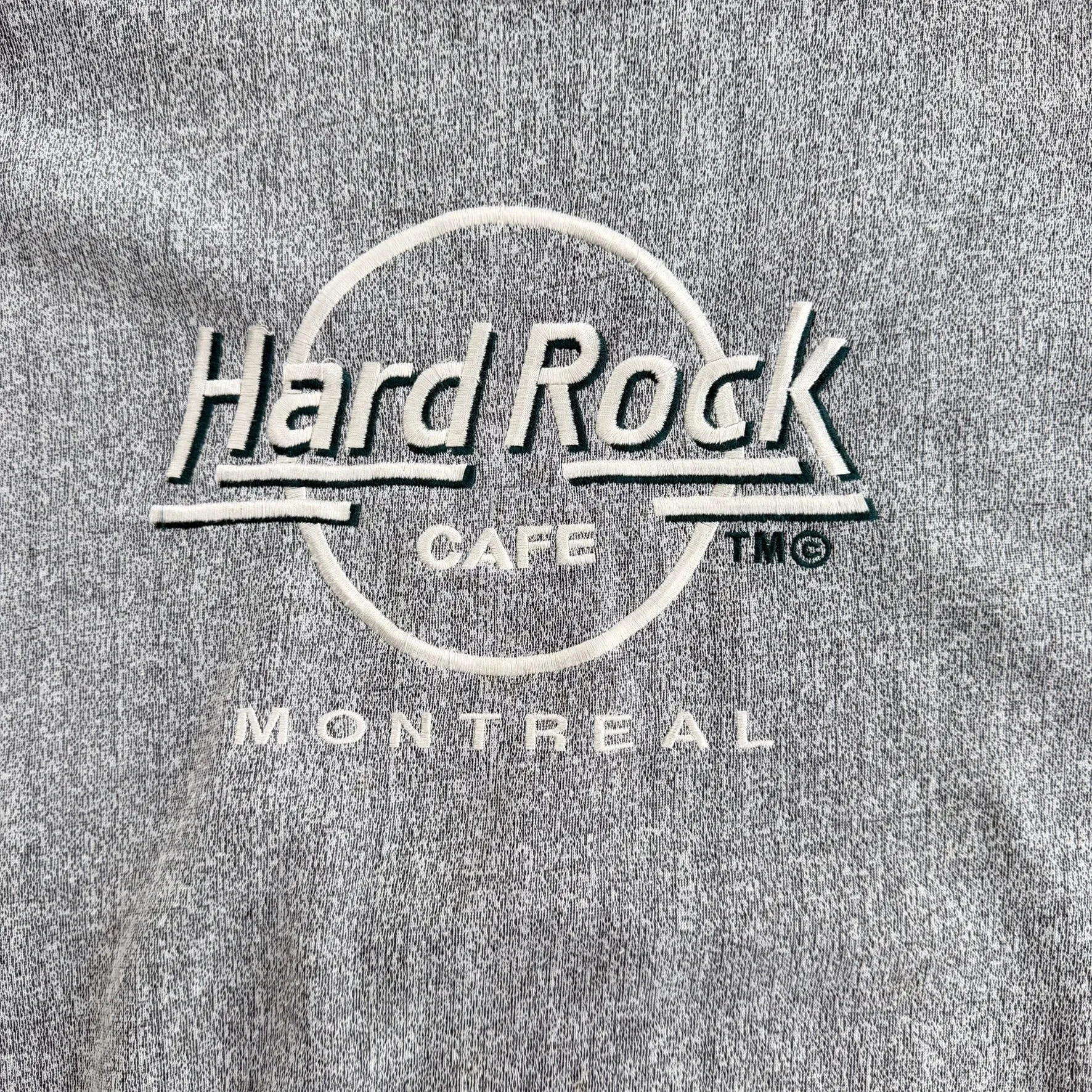 J- Vintage Hard Rock Cafe Montreal Embroidered Text Crewneck - L sold by HG Vintage product image thumbnail 2
