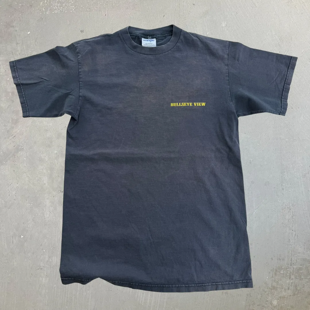 J- Vintage Wrangler Bullseye View Graphic Made In USA Tee - M sold by HG Vintage