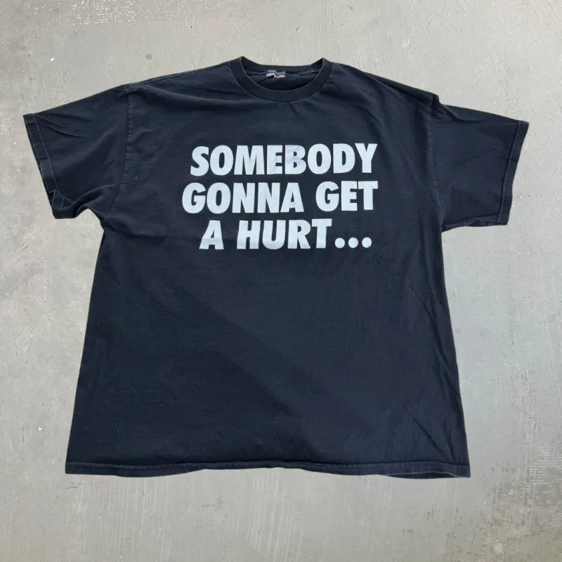 J- Vintage Russell Peters Kappa Somebody Gonna Get a Hurt Tee - XL made by HG Vintage