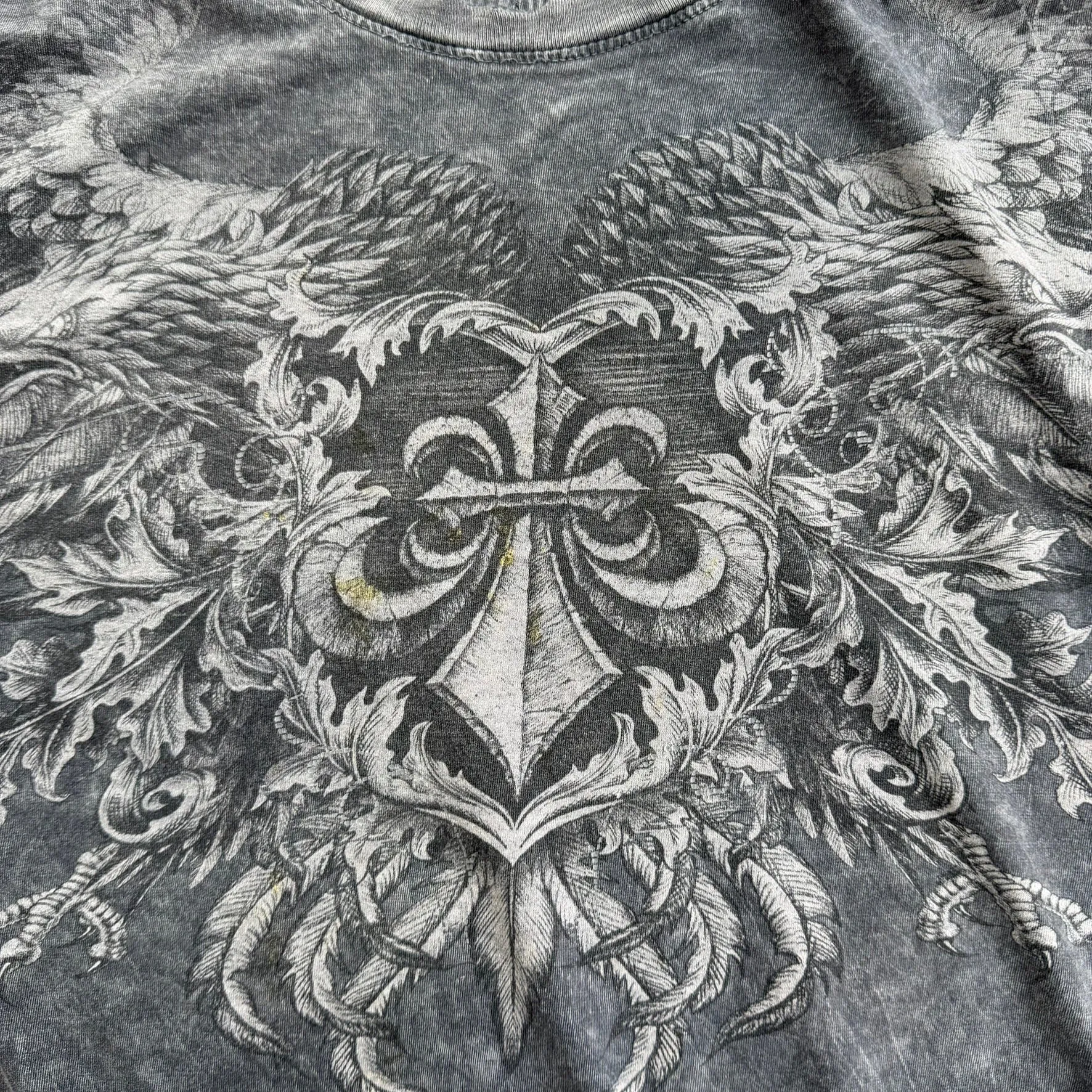 J- Vintage Affliction All Over Print Graphic Tee - L sold by HG Vintage product image thumbnail 2