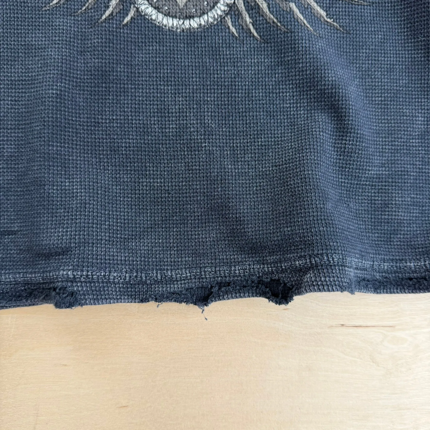 J- Vintage Affliction Graphic Thermal Long Sleeve Tee - L sold by HG Vintage product image thumbnail 4