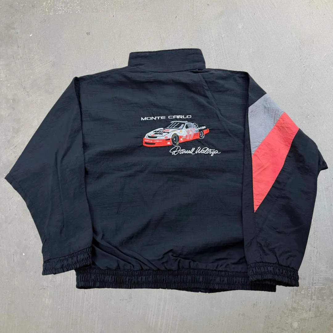J- Vintage Western Auto Racing Made In USA Lightweight Windbreaker Jacket - L sold by HG Vintage product image thumbnail 3