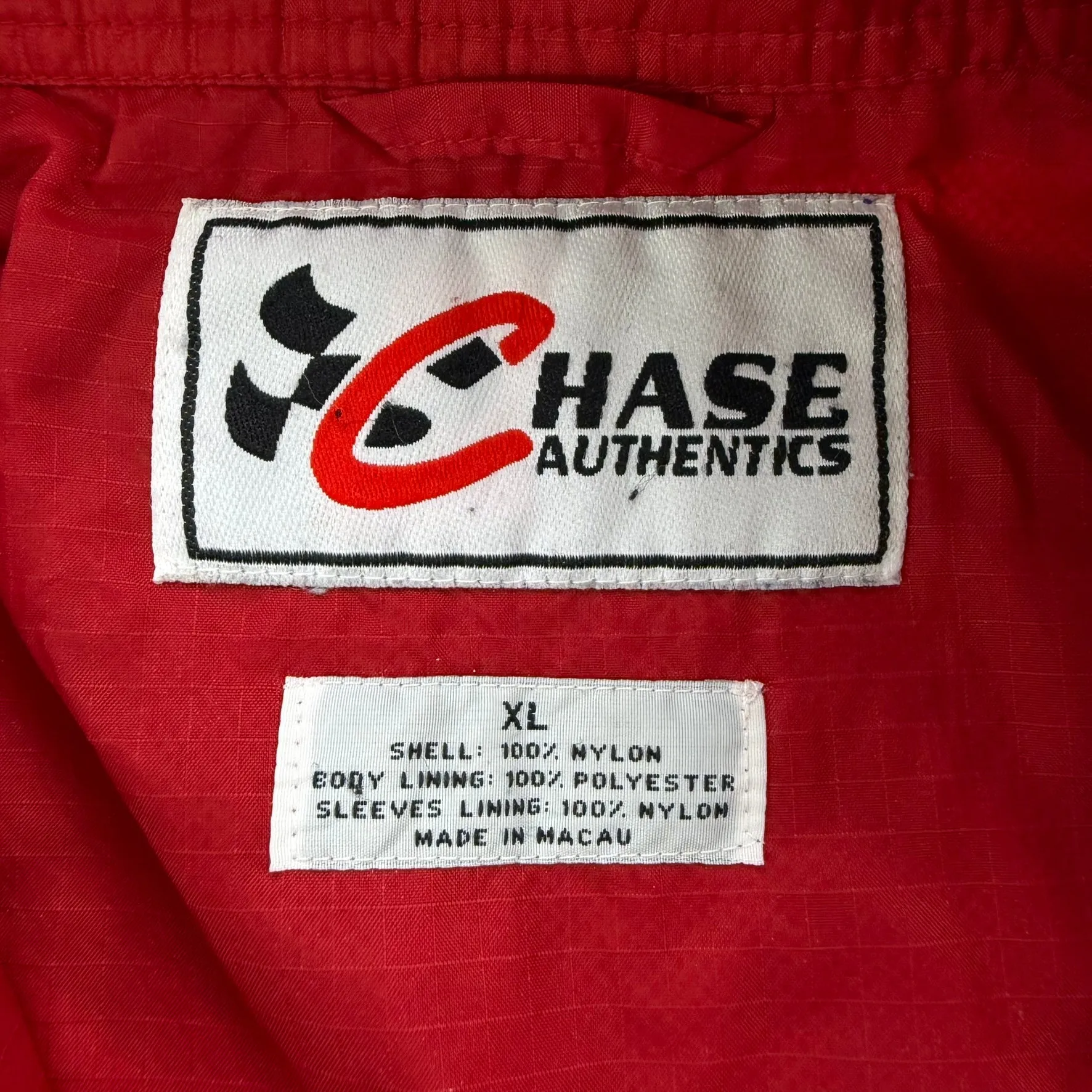 J- Vintage Nascar Jeff Gordon Du Pont Lightweight Windbreaker Jacket - XL sold by HG Vintage product image thumbnail 4