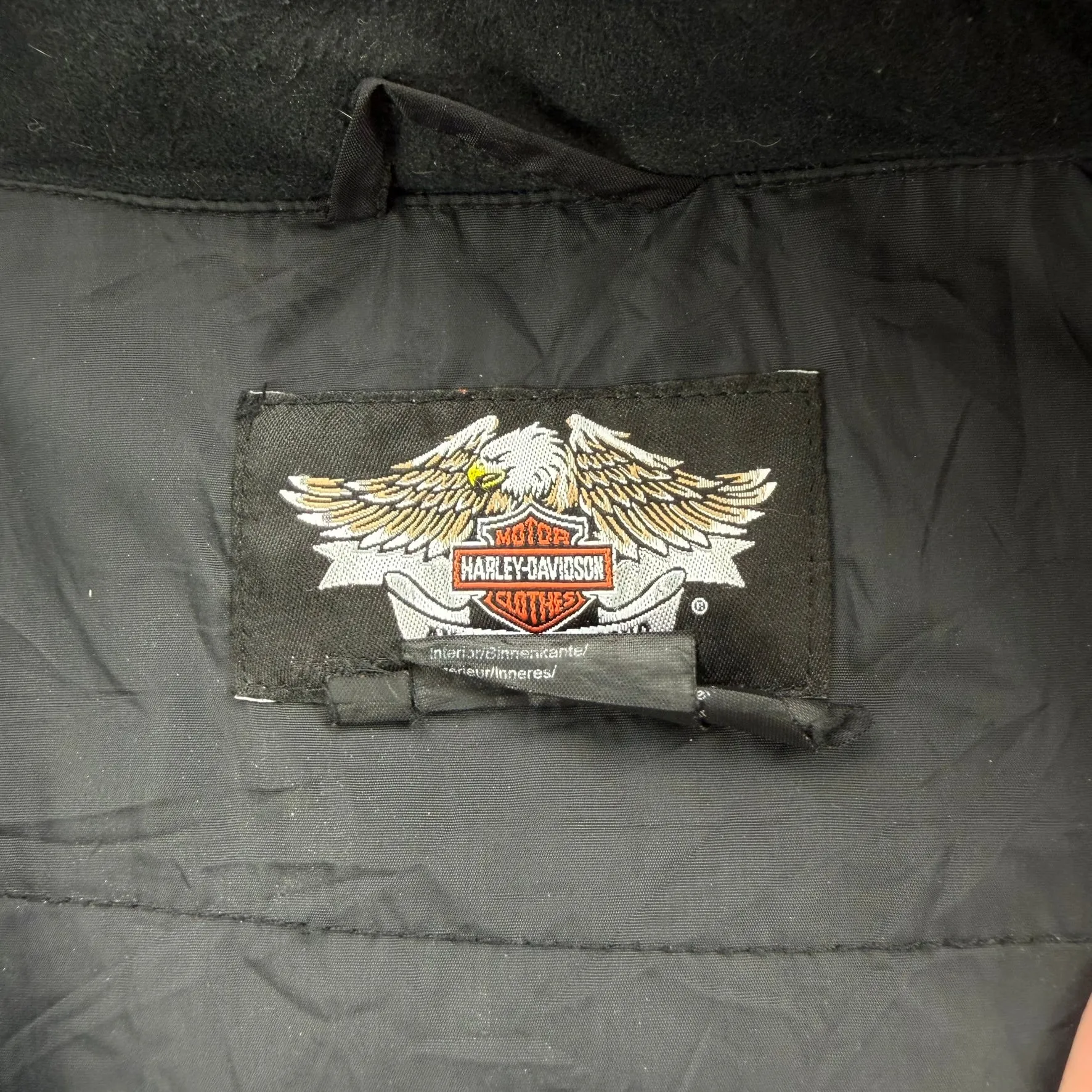 J- Vintage Harley Davidson Embroidered Logo Bomber Jacket - M sold by HG Vintage product image thumbnail 2
