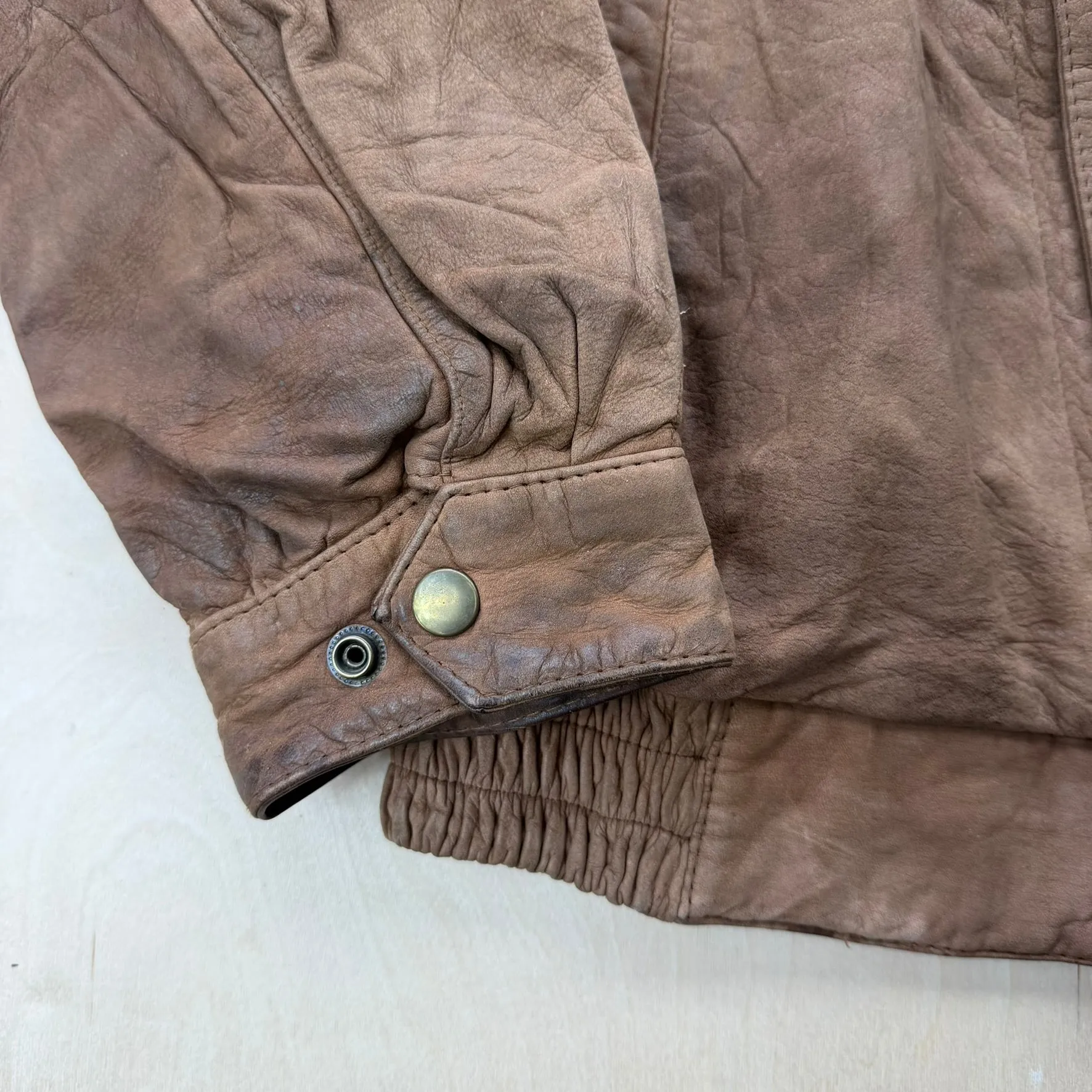 J- Vintage YES Linea Uomo Suede Bomber Jacket - M sold by HG Vintage product image thumbnail 4