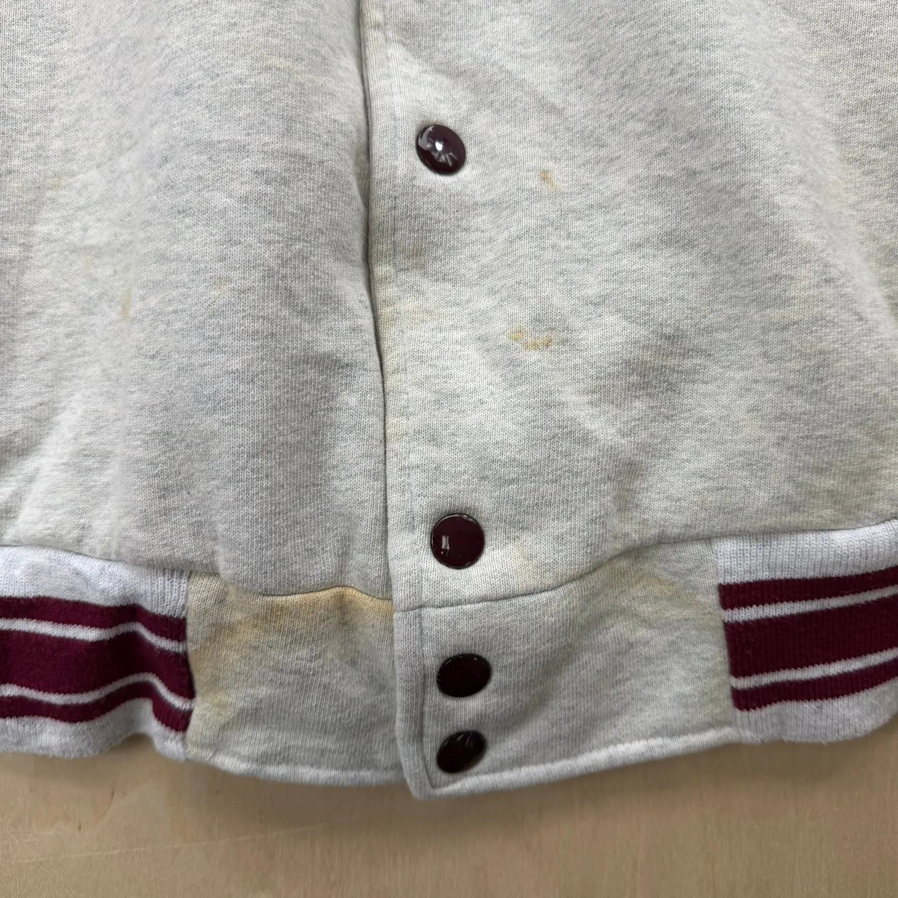 J- Vintage Guess Embroidered Text Made In USA Varsity Jacket - L sold by HG Vintage product image thumbnail 5