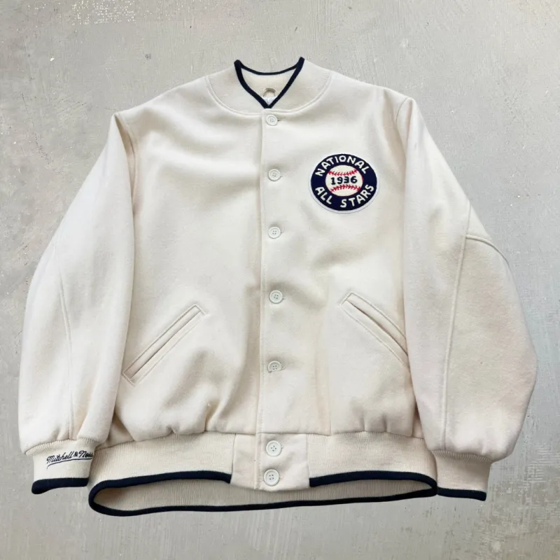 J- Vintage MLB Mitchell & Ness Cooperstown Collection 1936 All Star Game Varsity Jacket - 2XL made by HG Vintage