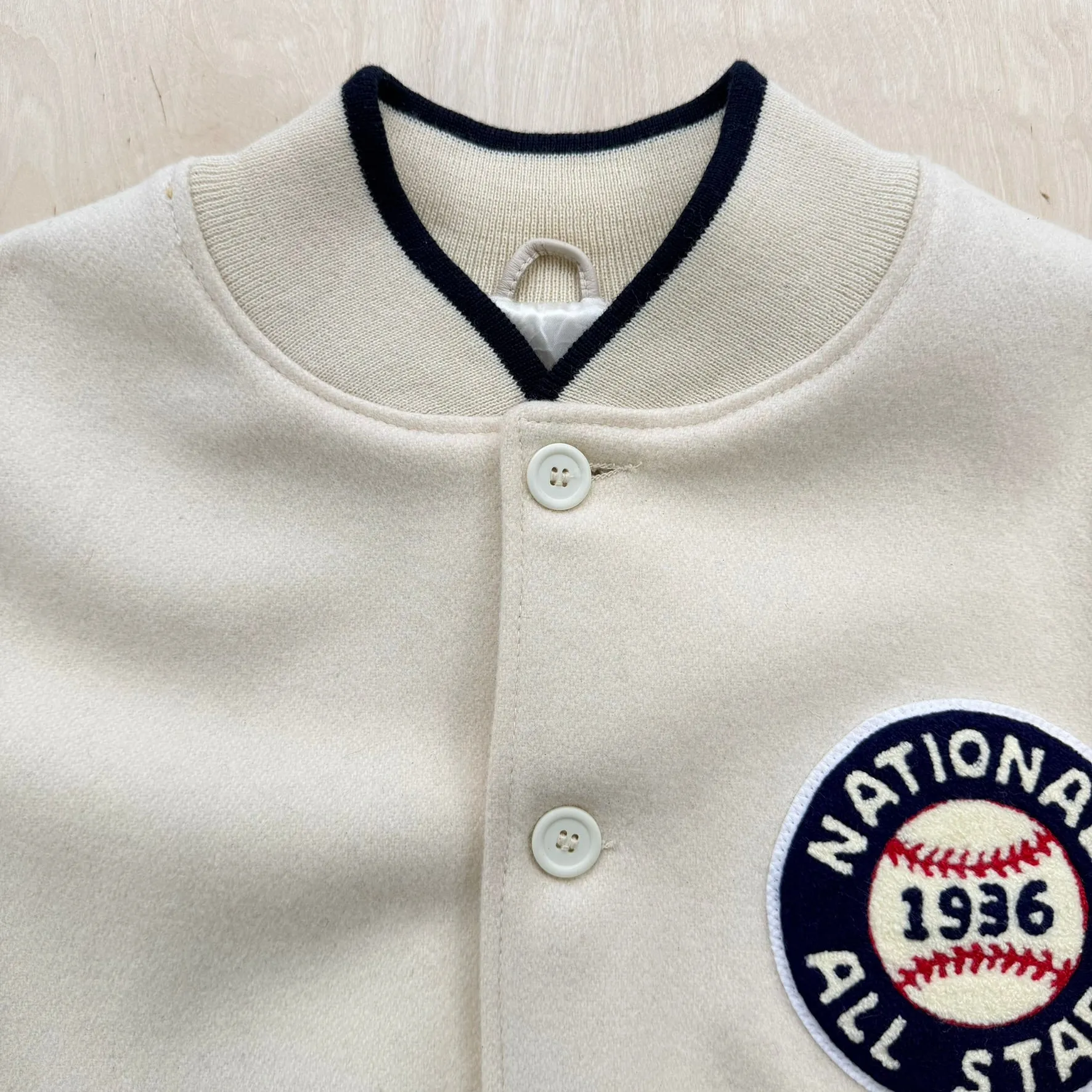 J- Vintage MLB Mitchell & Ness Cooperstown Collection 1936 All Star Game Varsity Jacket - 2XL sold by HG Vintage product image thumbnail 3