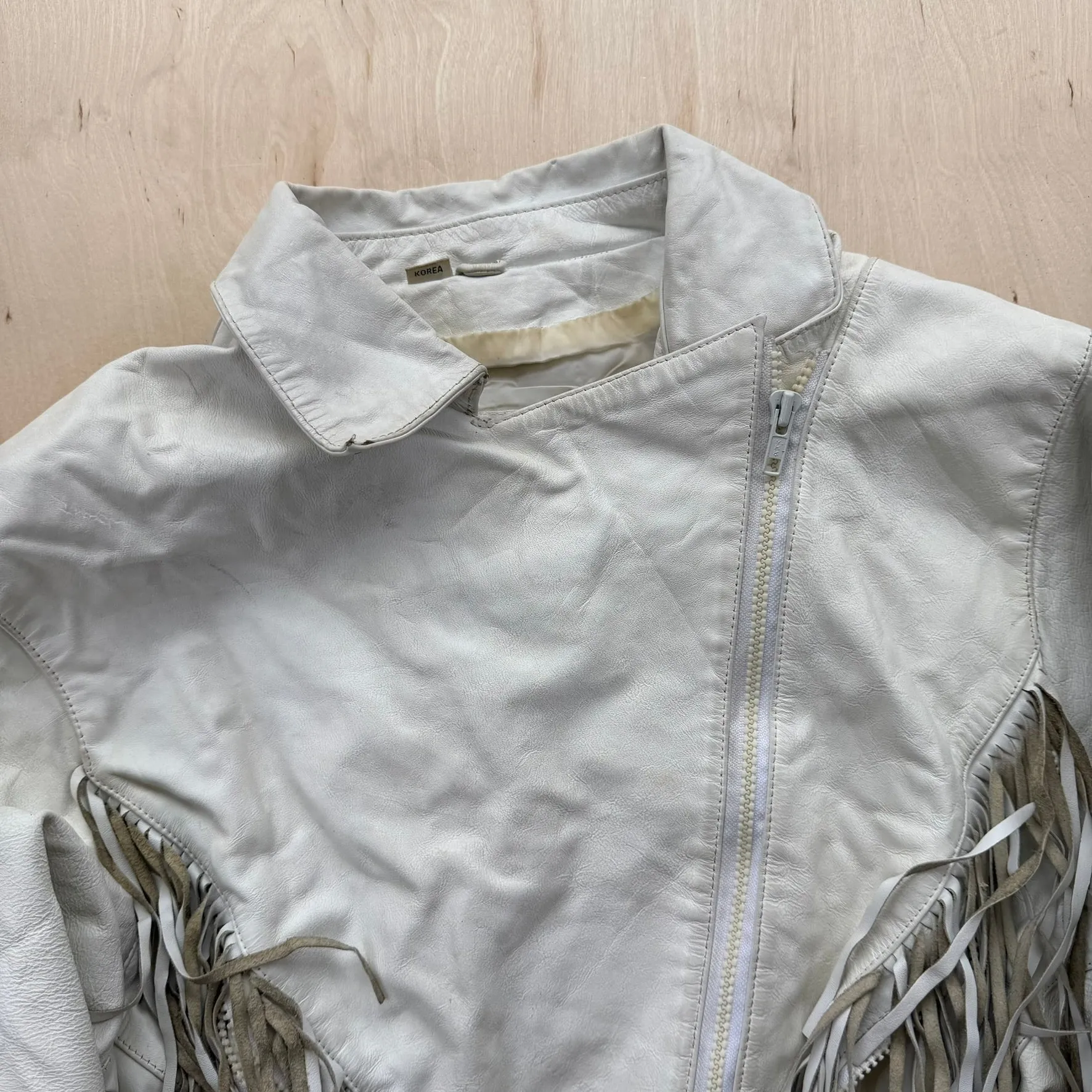 J- Vintage Wilson Leather Women's Biker Leather Jacket - L sold by HG Vintage product image thumbnail 2