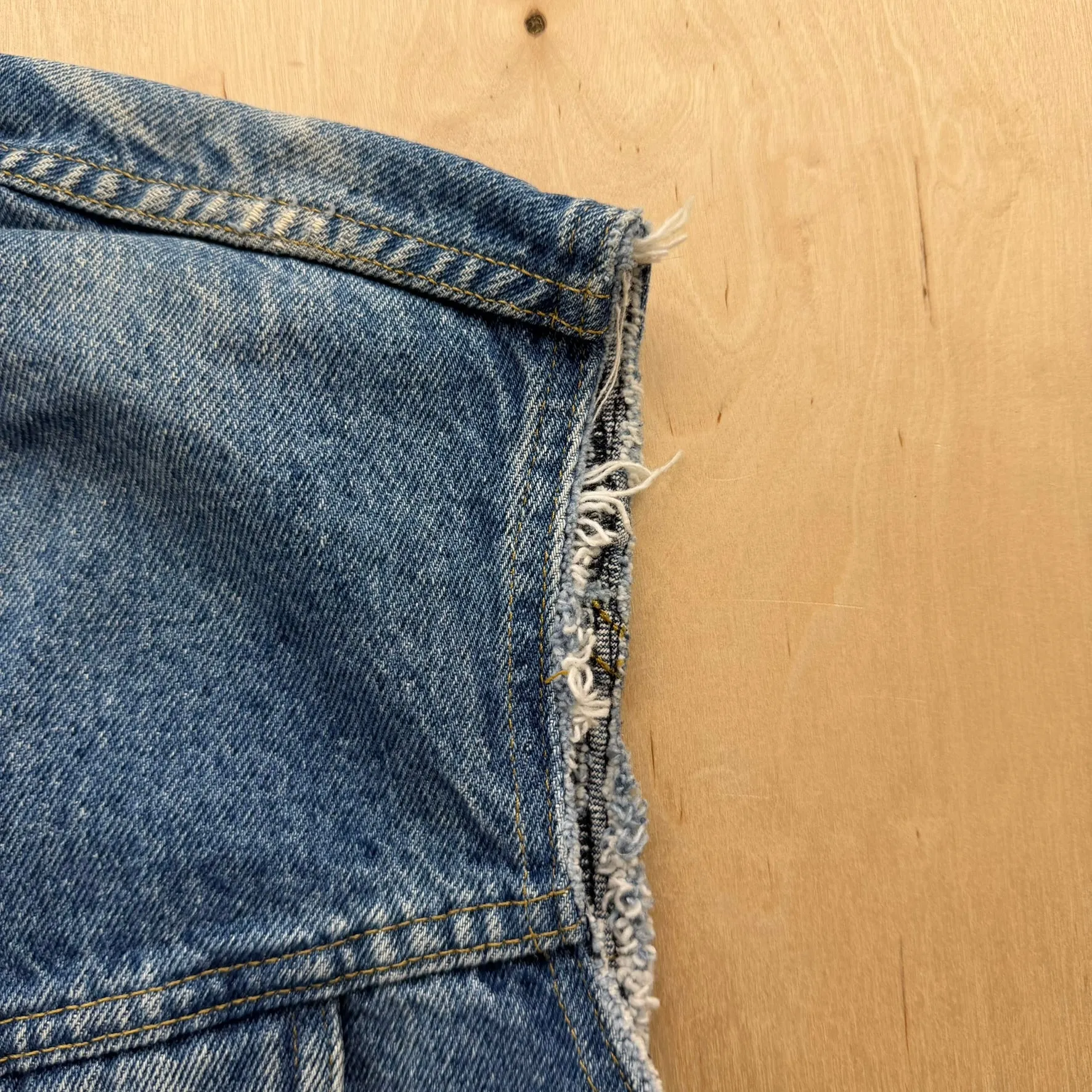 J- Vintage Lee Made In USA Denim Vest - XL sold by HG Vintage product image thumbnail 3