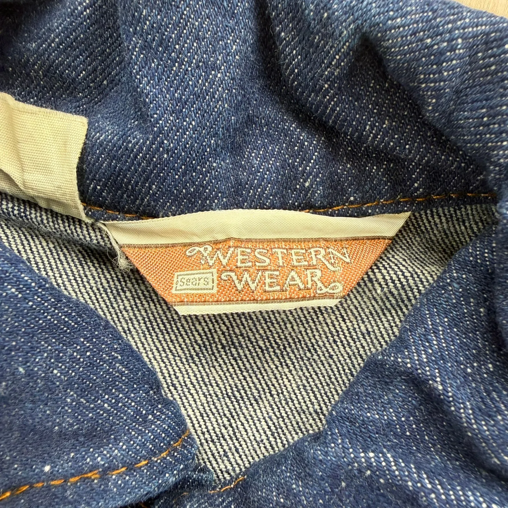 J- Vintage Sears70s/80s Western Wear Denim Jacket - 52 (XL) sold by HG Vintage product image thumbnail 4