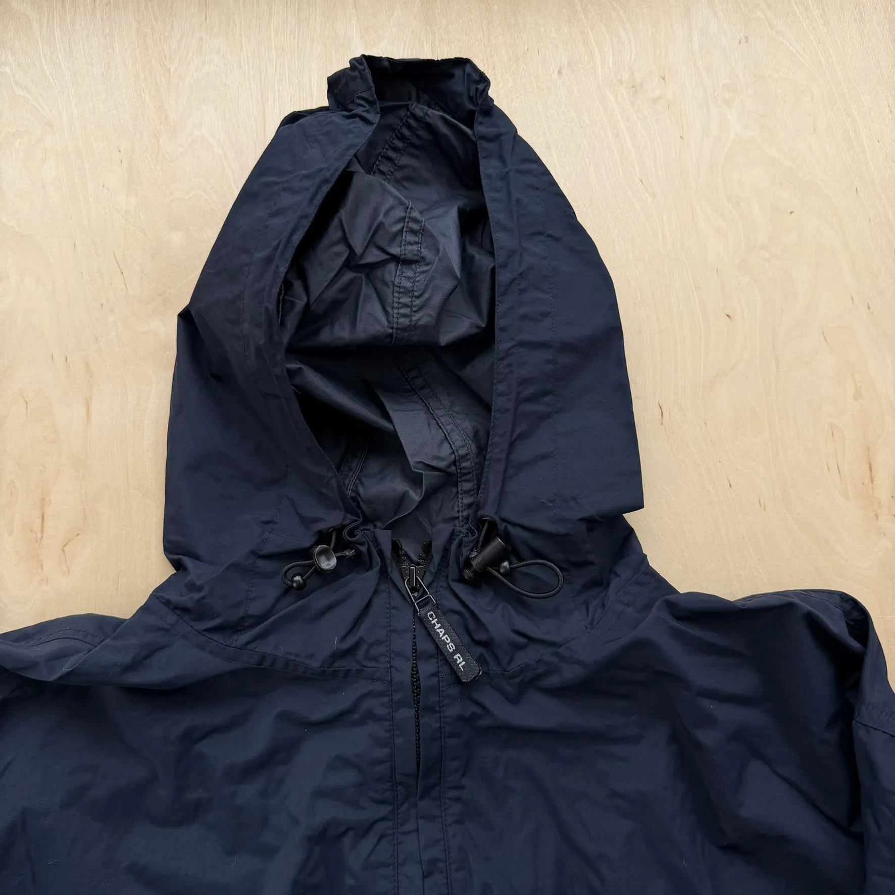 J- Vintage Chaps Ralph Lauren Navy Anorak Pullover Lightweight Jacket - XL sold by HG Vintage product image thumbnail 3