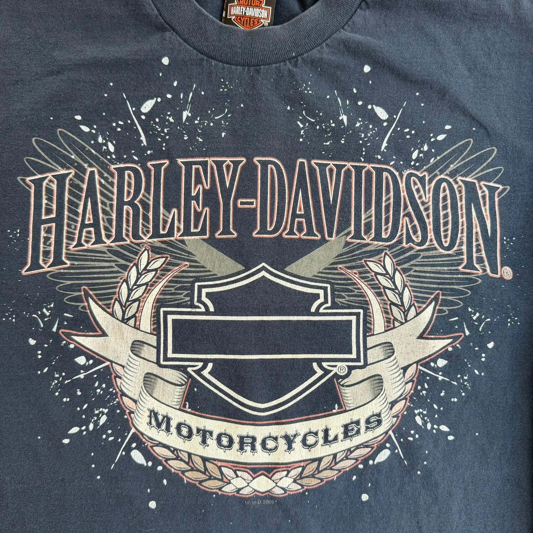 J- Vintage '09 Harley Davidson Palm Beach Graphic Long Sleeve Tee - L sold by HG Vintage product image thumbnail 2