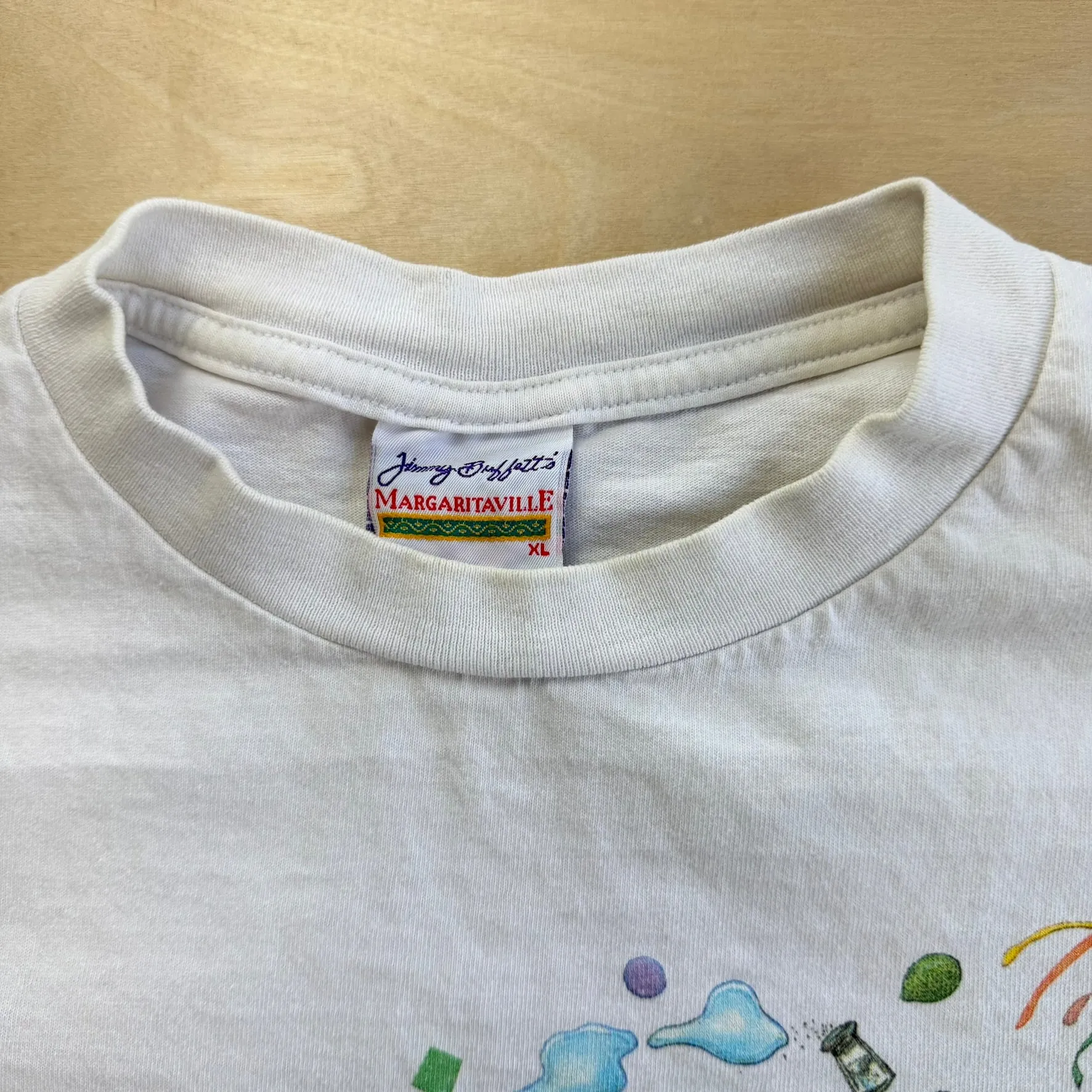 J- Vintage Jimmy Buffet Conga Line Graphic Single Stitch Tee - XL sold by HG Vintage product image thumbnail 5
