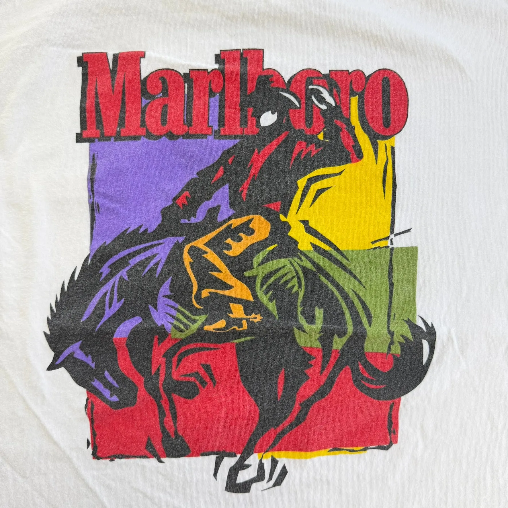J- Vintage Marlboro Cowboy Graphic Made In USA Tee - XL sold by HG Vintage product image thumbnail 4