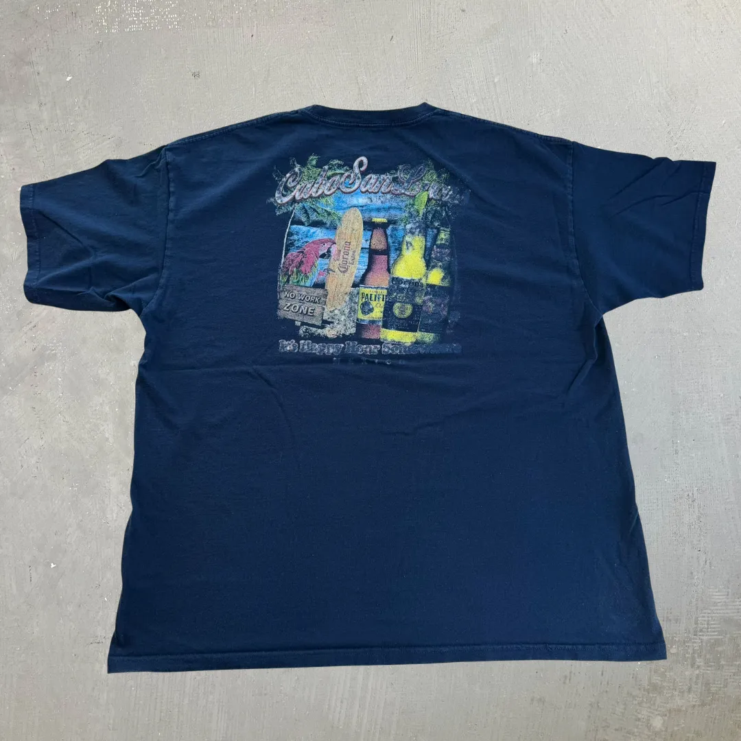 J- Vintage Corona Extra Los Cabos Mexico Graphic Tee - 2XL sold by HG Vintage product image thumbnail 3