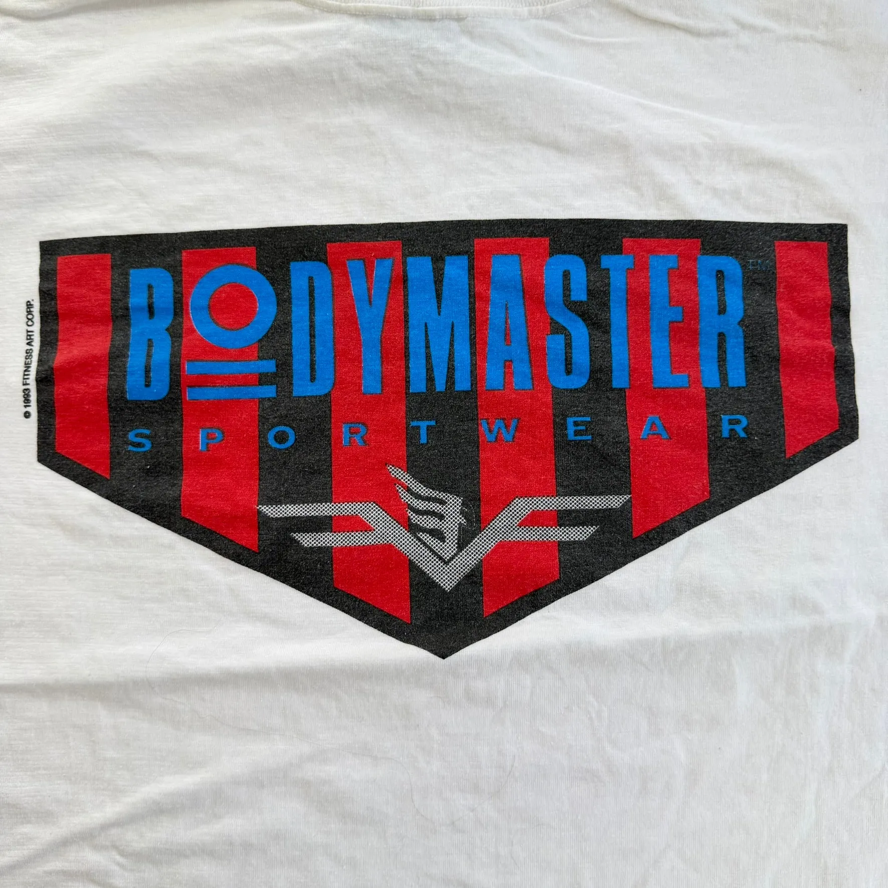 J- Vintage '93 Bodymaster Sportswear Graphic Made In USA Single Stitch Tee - OSFA ( XL) sold by HG Vintage product image thumbnail 2