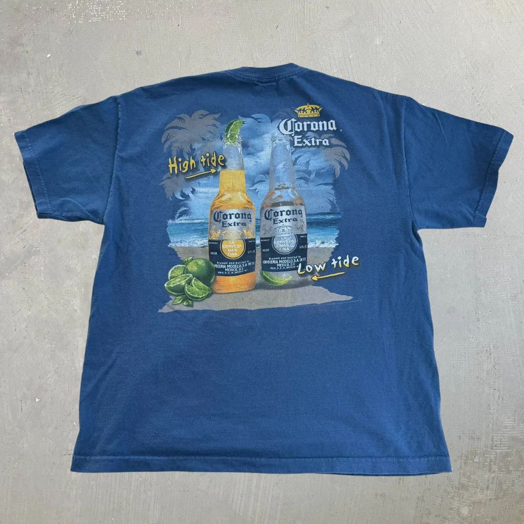J- Vintage '05 Corona Extra High Tide Graphic Tee - XL sold by HG Vintage product image thumbnail 3
