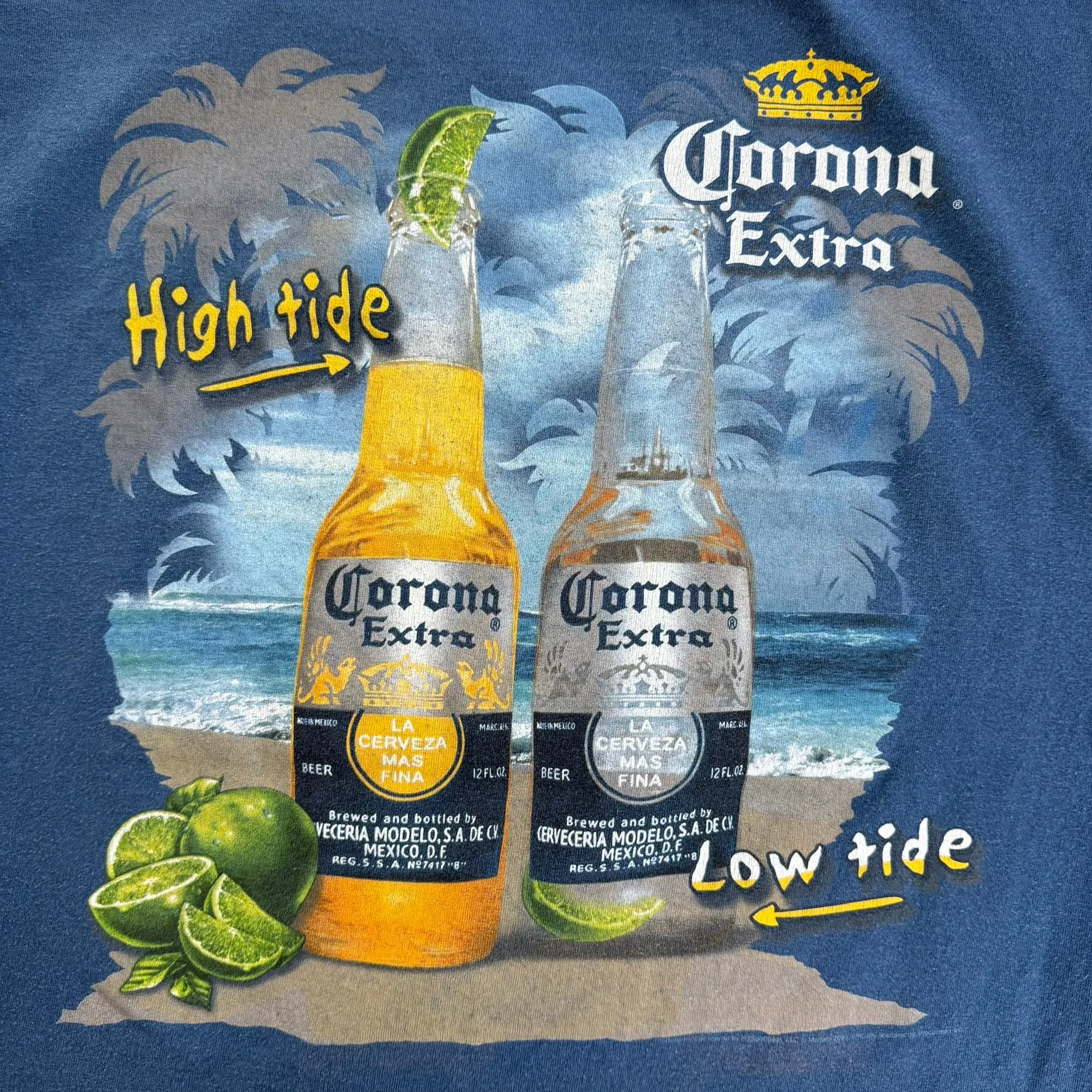 J- Vintage '05 Corona Extra High Tide Graphic Tee - XL sold by HG Vintage product image thumbnail 4
