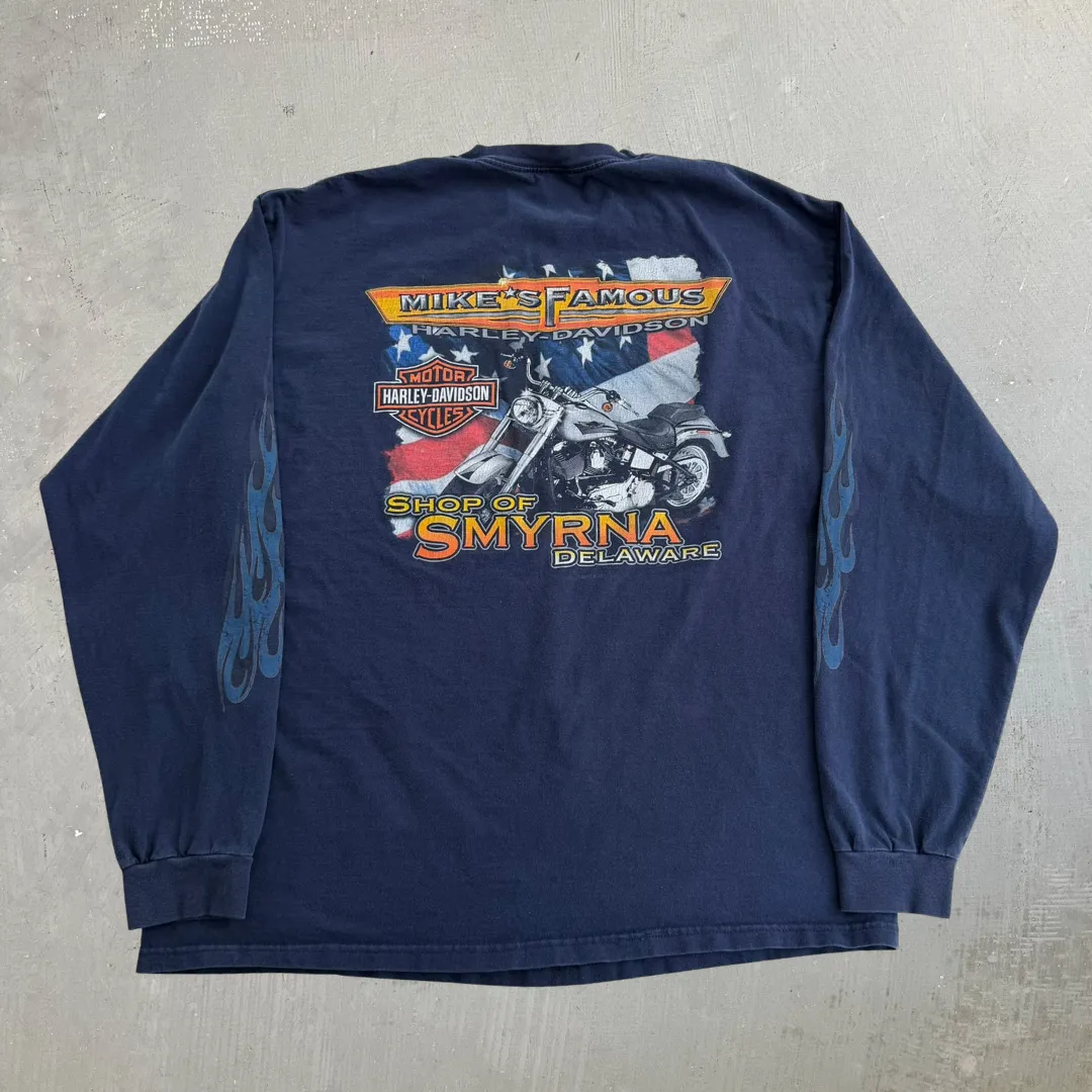 J- Vintage '07 Harley Davidson Smyrna Delaware Tee - L sold by HG Vintage product image thumbnail 3