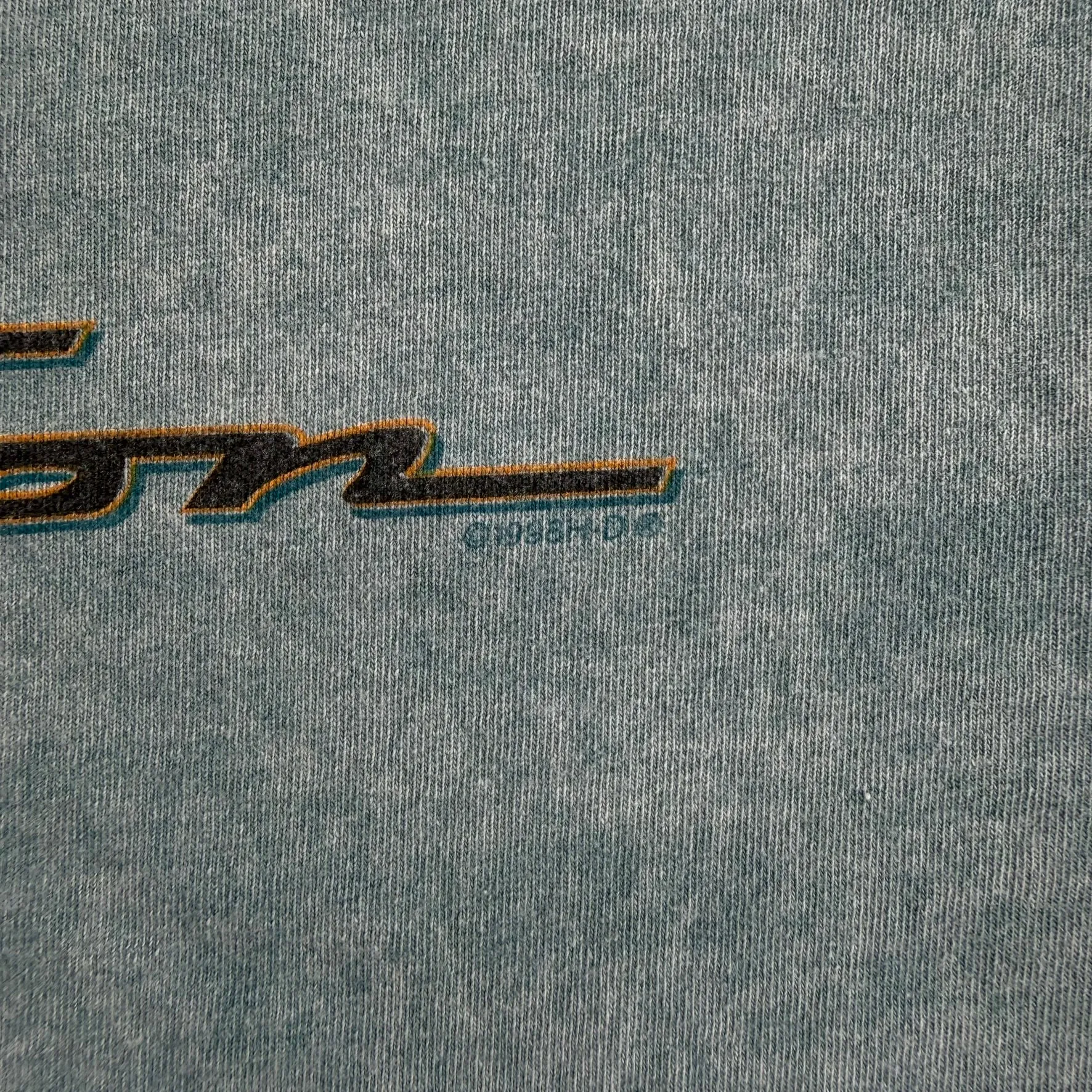 J- Vintage '98 Harley Davidson Pittsburgh Text Made In USA Tee - L sold by HG Vintage product image thumbnail 3
