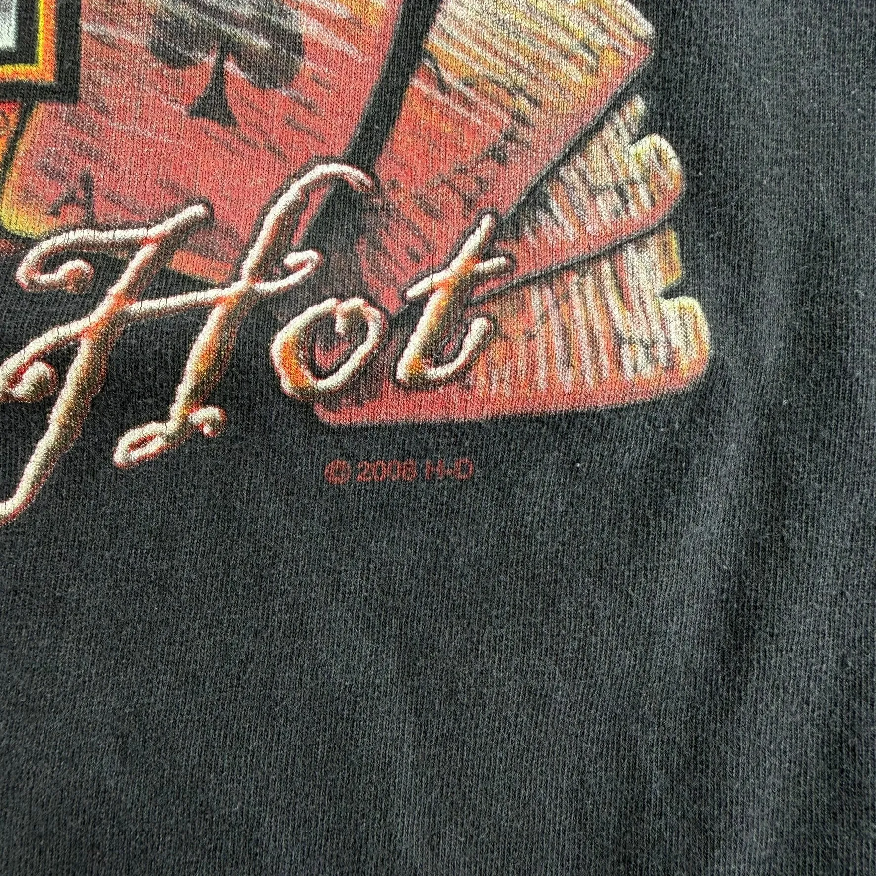 J- Vintage '08 Harley Davidson Calgary Alberta Smoking Hot Long Sleeve Tee - 2XL sold by HG Vintage product image thumbnail 3
