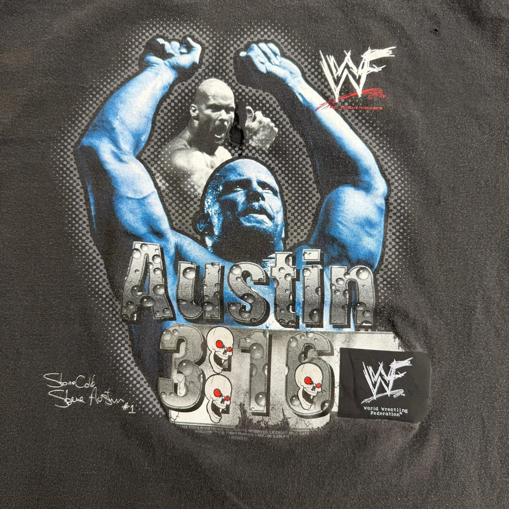 J- Vintage '98 WWE Austin 3:16 Graphic Tee - XL sold by HG Vintage product image thumbnail 2