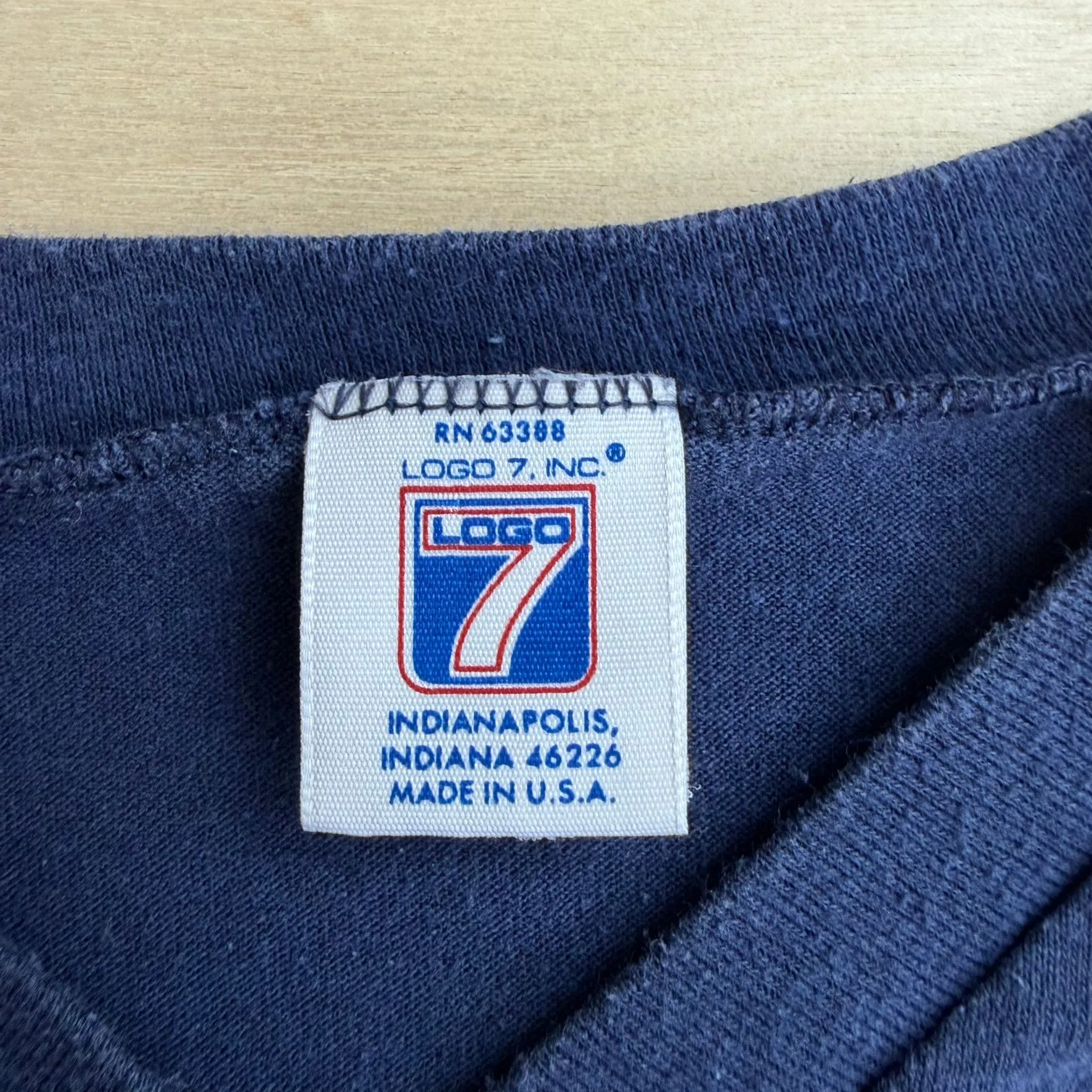 J- Vintage Notre Dame Fightin' Irish Logo 7 Made In USA Single Stitch Tee - L sold by HG Vintage product image thumbnail 3