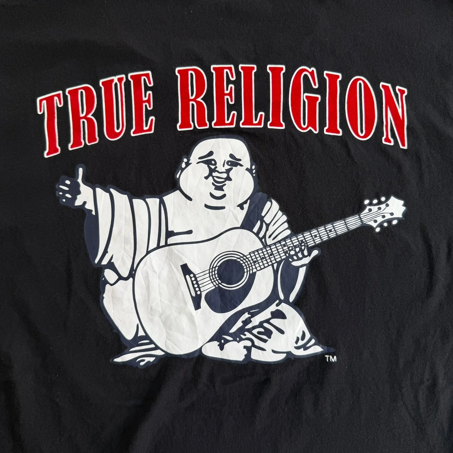 J- Vintage True Religion Logo & Buddha Graphic Tee - L sold by HG Vintage product image thumbnail 4