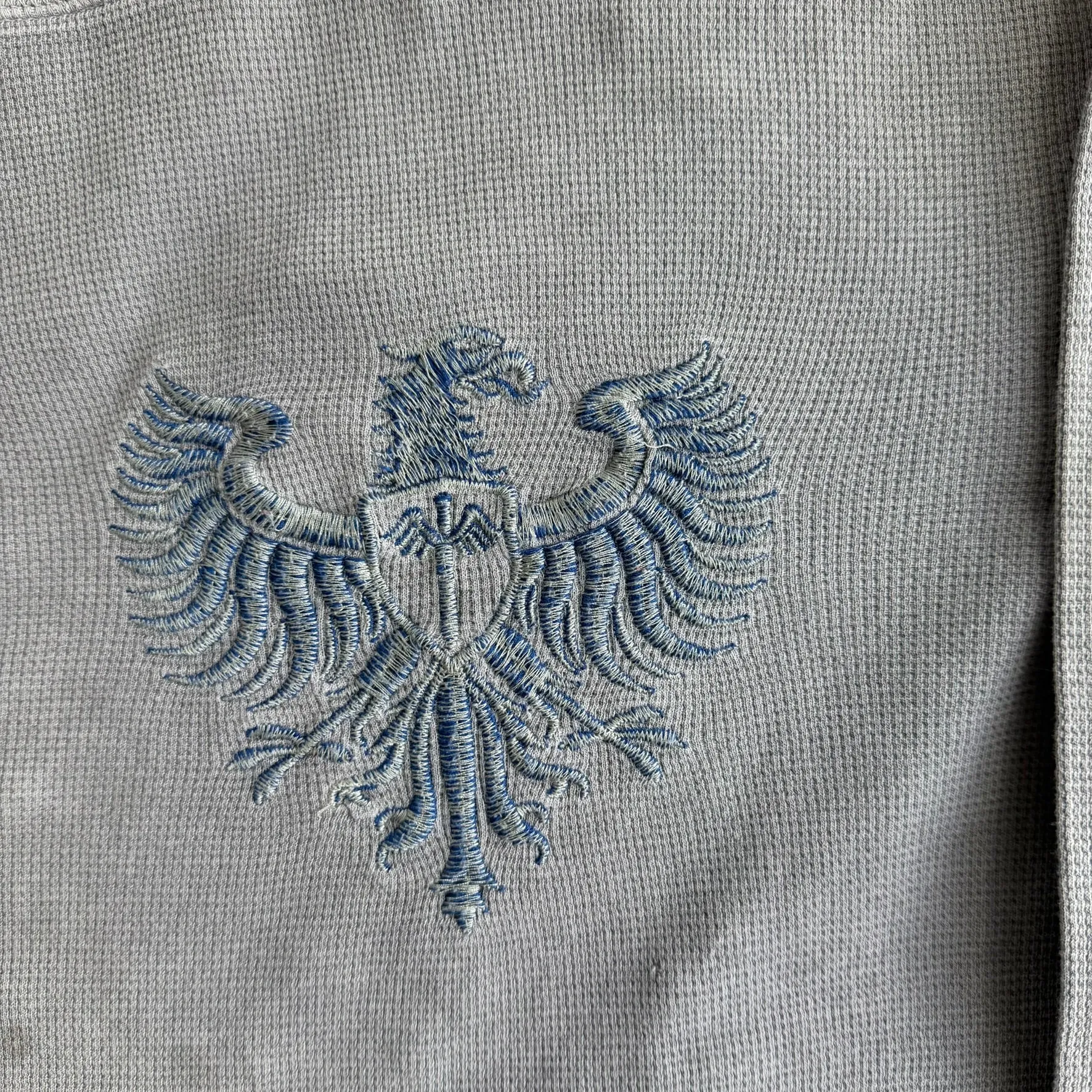 J- Vintage Affliction Embroidered Logo Thermal Long Sleeve Tee - 2XL sold by HG Vintage product image thumbnail 3