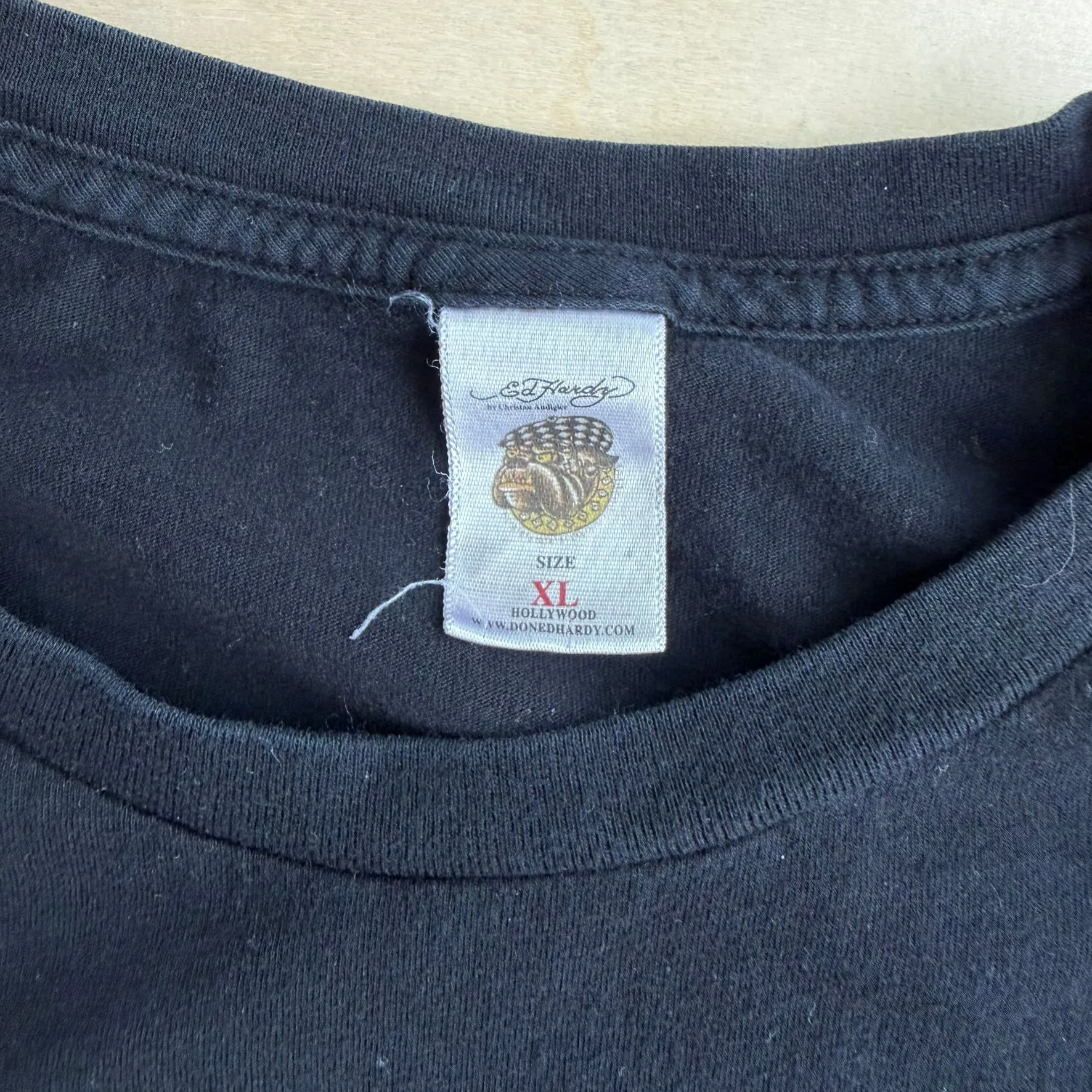 J- Vintage Ed Hardy Tiger & Text Graphic Tee - XL sold by HG Vintage product image thumbnail 3