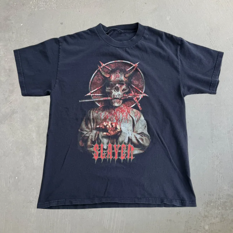 J- Vintage '06 Slayer Tour 200666 Graphic Tee - L made by HG Vintage