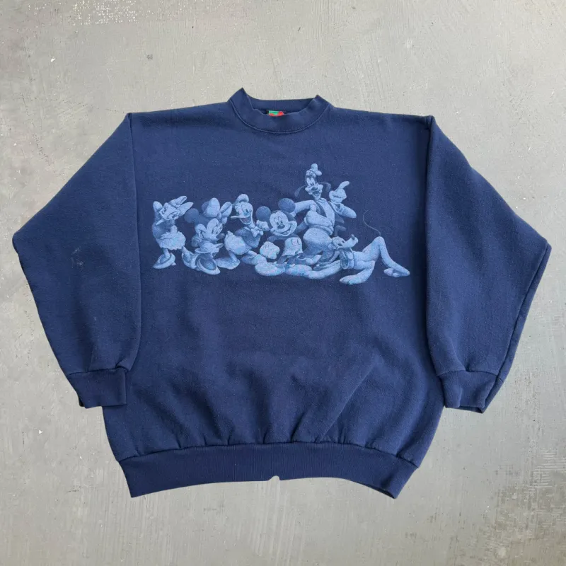 J- Vintage Disney Jerry Leigh Disney Characters Graphic Made In USA Crewneck - L made by HG Vintage