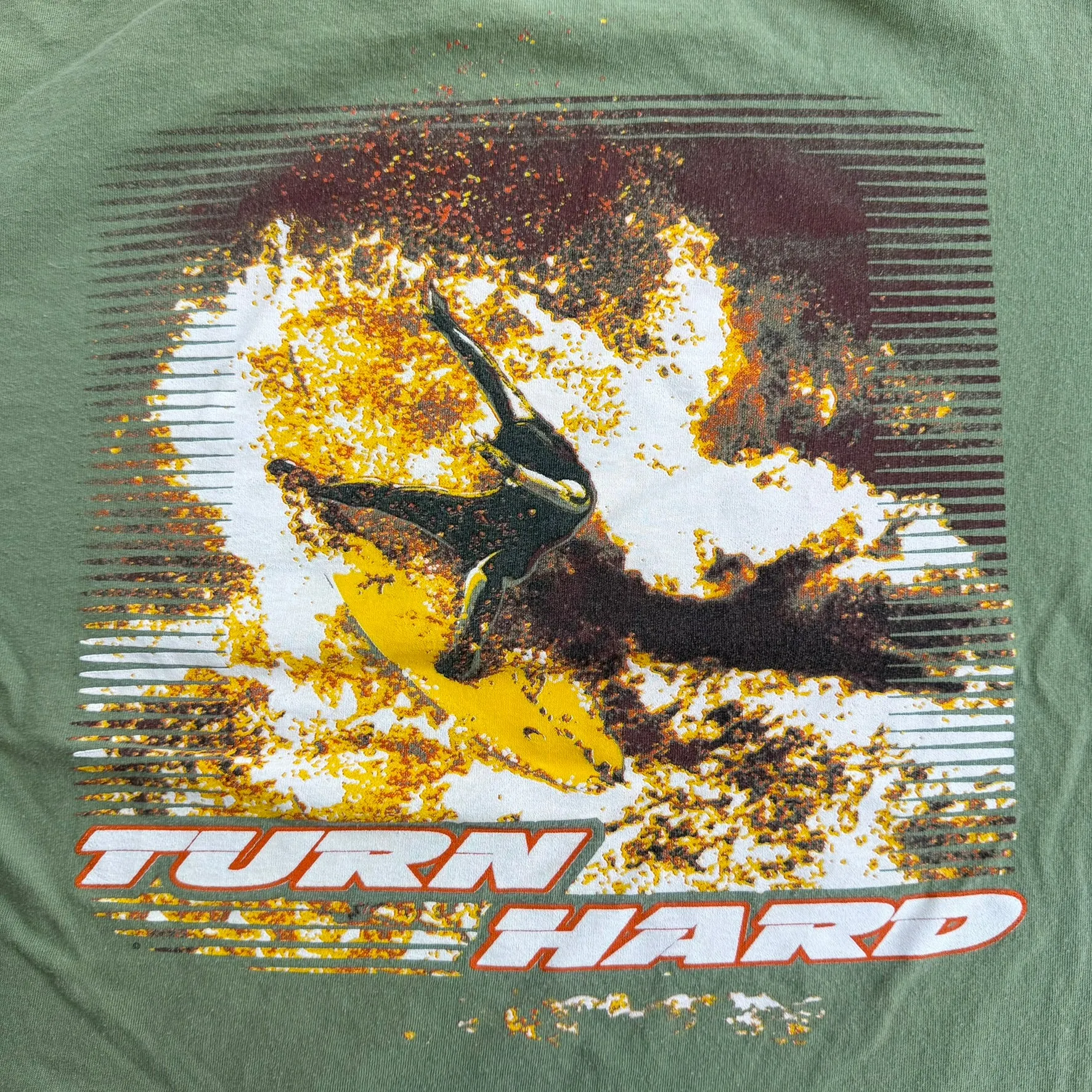 J- Vintage Northern Element Turn Hard Surf Graphic Single Stitch Tee - L sold by HG Vintage product image thumbnail 4