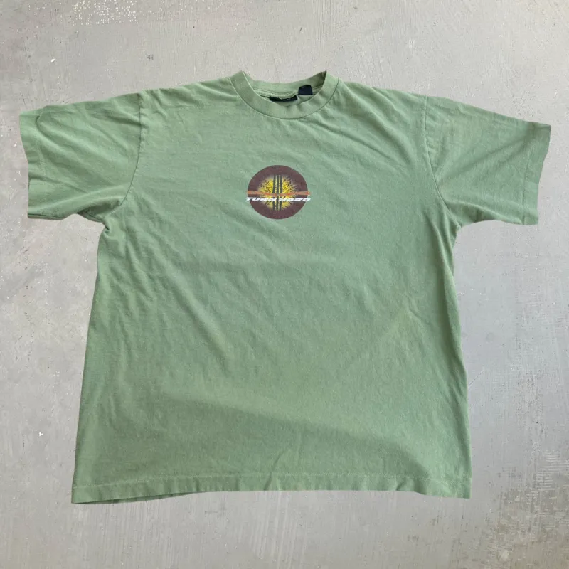 J- Vintage Northern Element Turn Hard Surf Graphic Single Stitch Tee - L made by HG Vintage