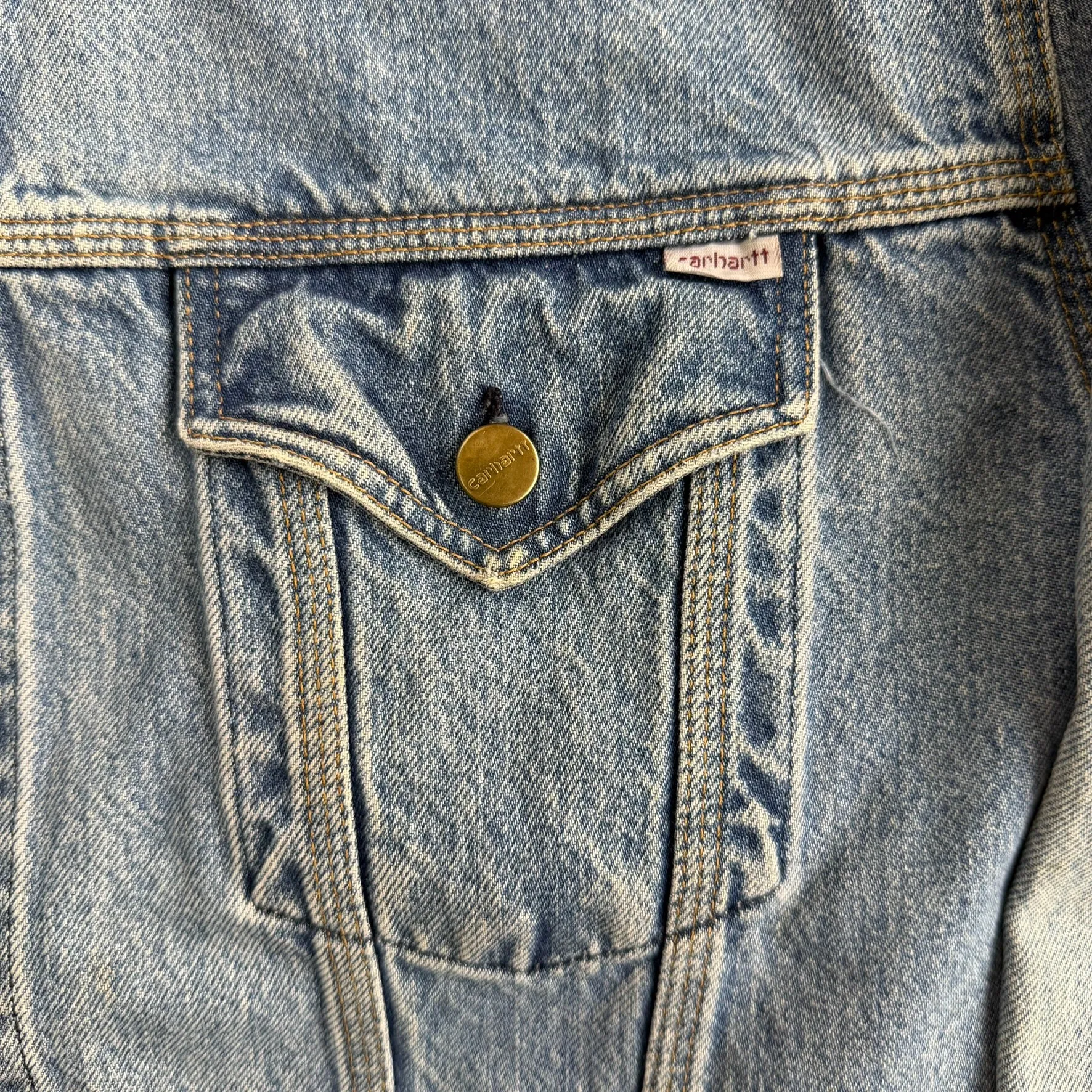 J- Vintage Carhartt Denim Jacket - XL sold by HG Vintage product image thumbnail 2