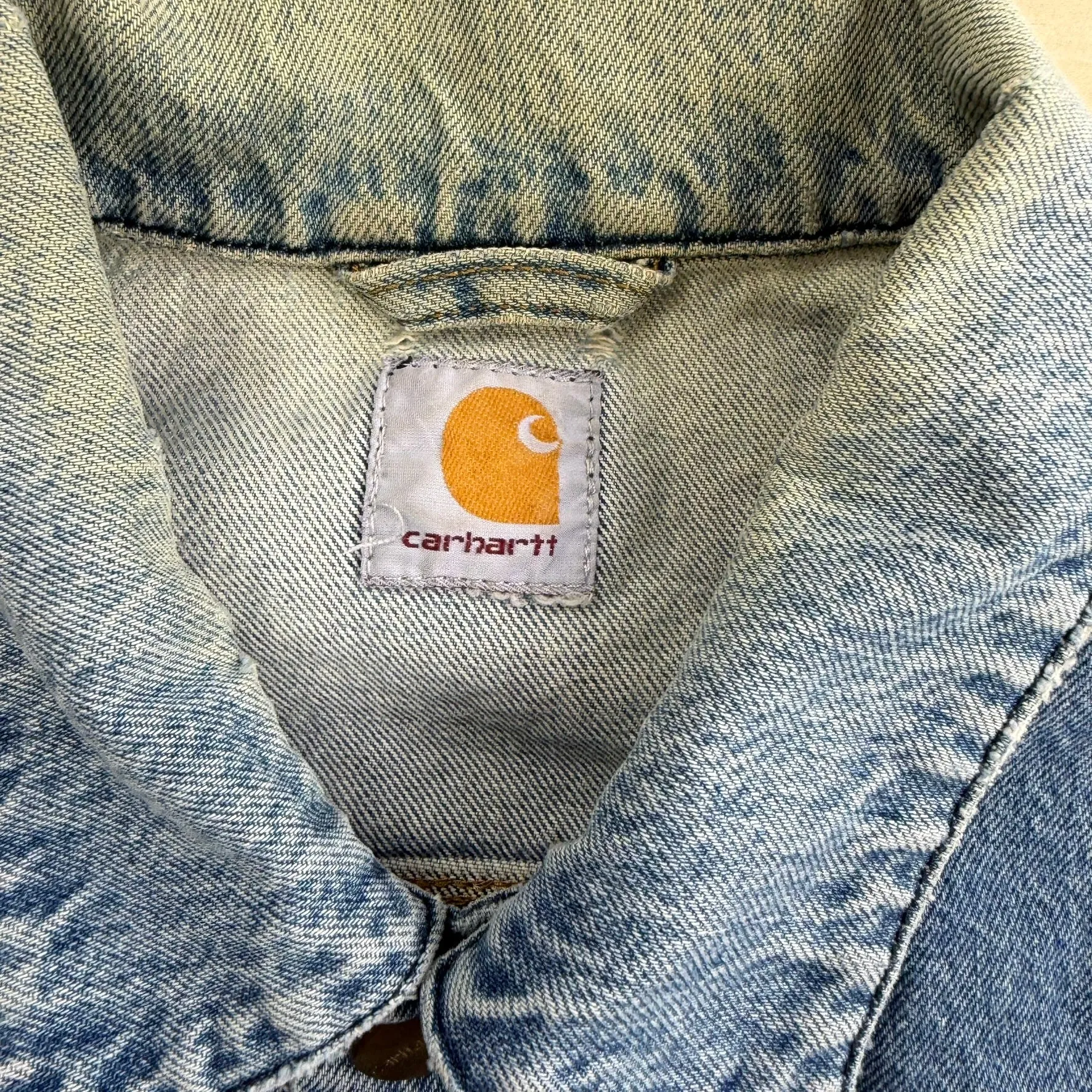 J- Vintage Carhartt Denim Jacket - XL sold by HG Vintage product image thumbnail 3